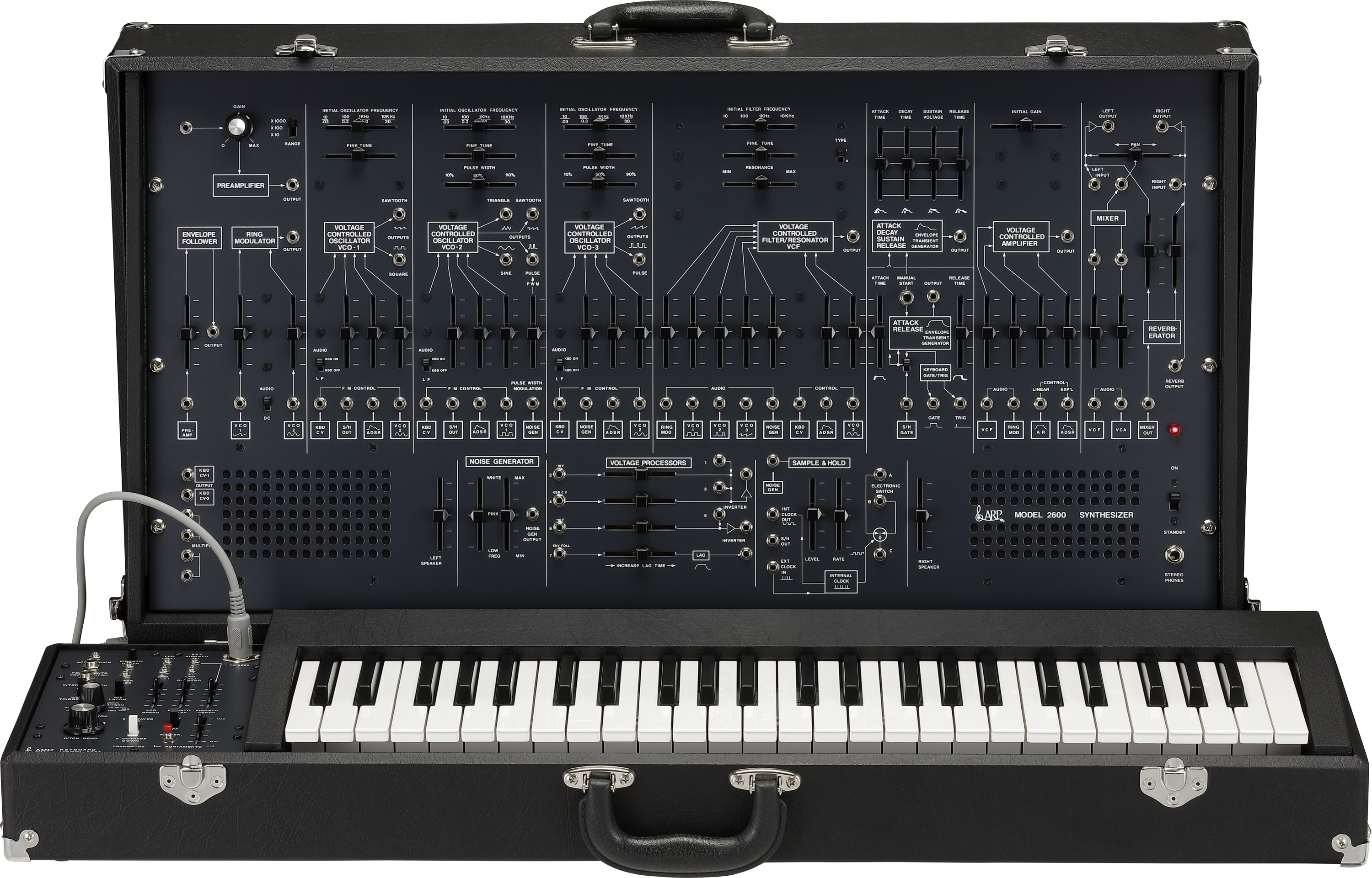 ARP 2600 FS Semi-Modular Analog Synthesizer System | Sweetwater