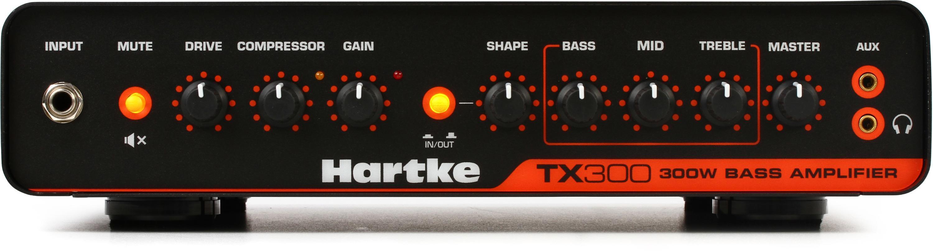 Bundled Item: Hartke TX300 - 300-watt Lightweight Bass Amplifier