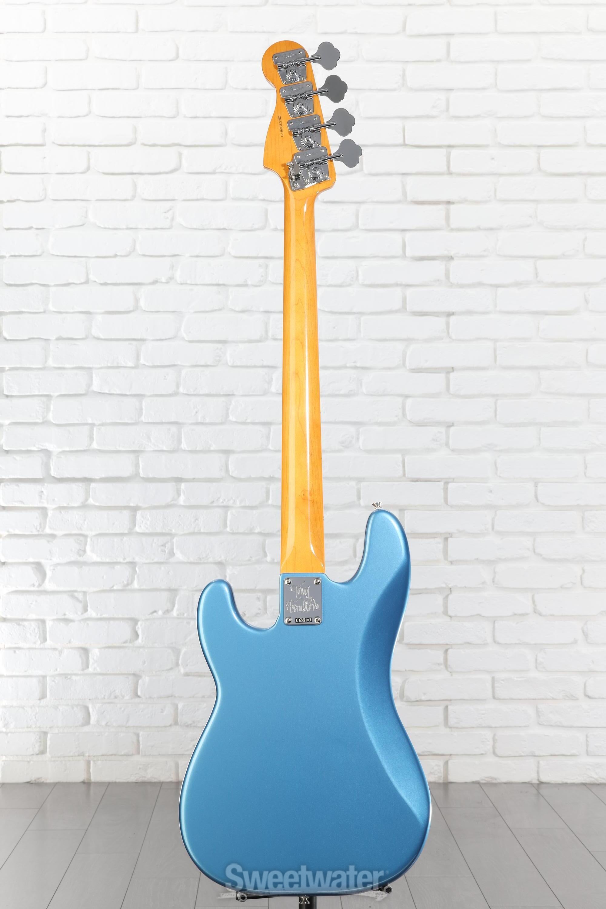 Fender Tony Franklin Fretless Precision Bass - Lake Placid Blue