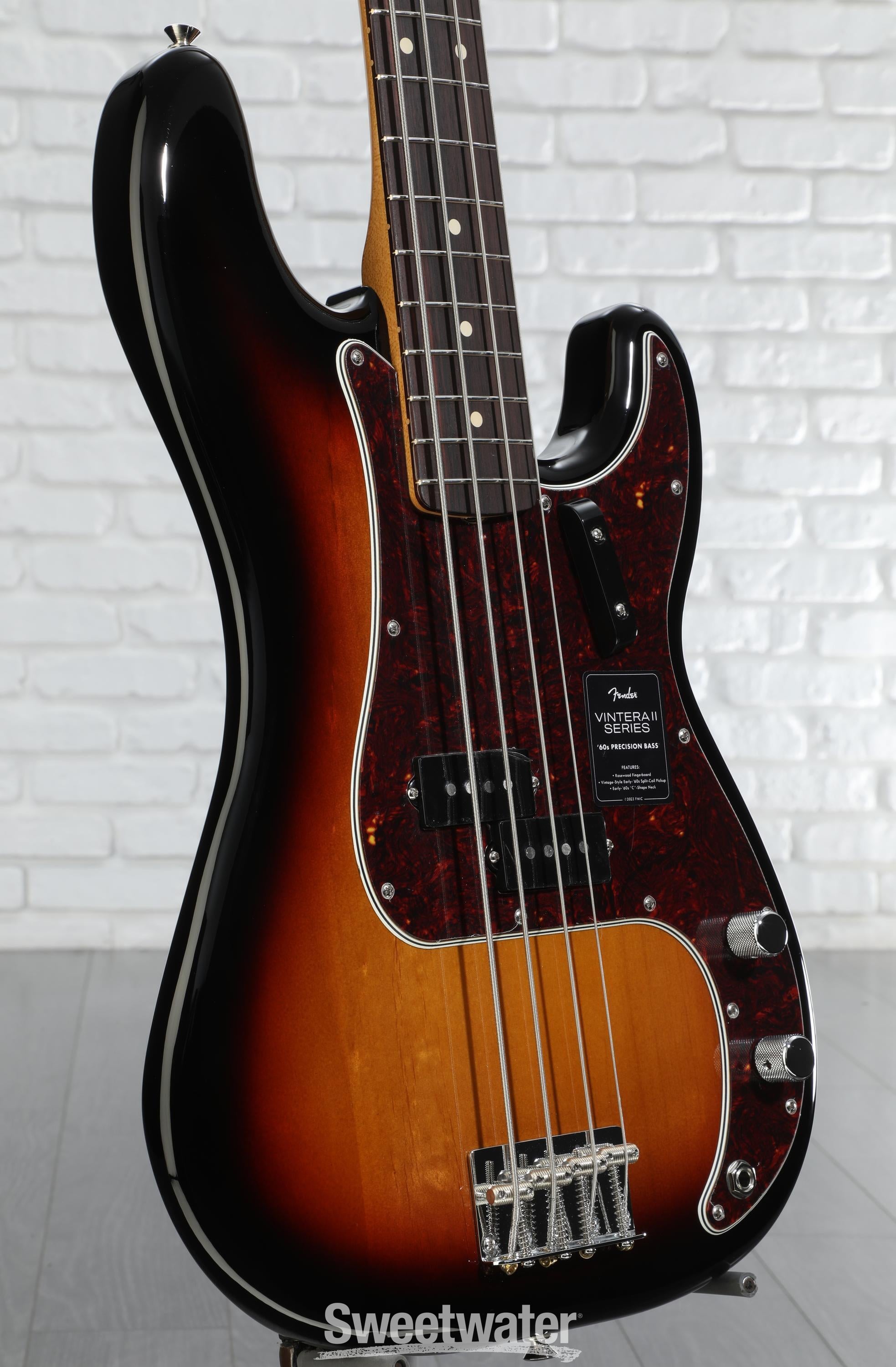 ベース Fender VinteraII 60s Precision Bass Amazon.com: Fender Vintera II '60s Precision Bass - 3-color