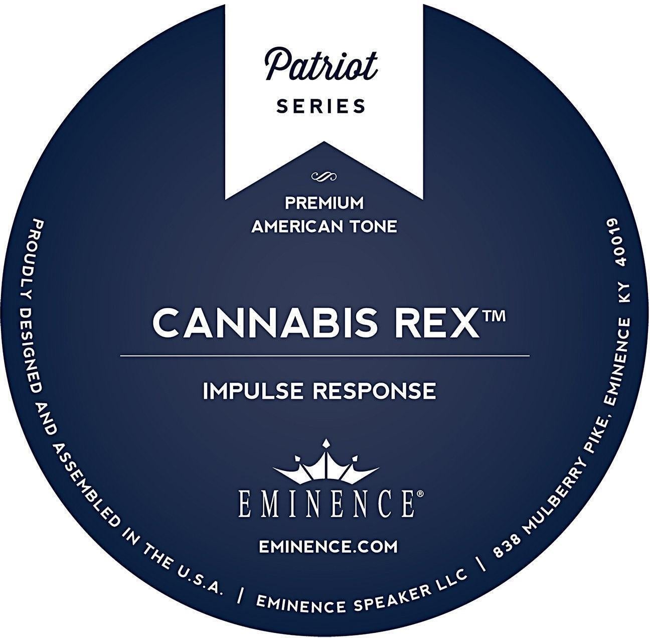 Photo of Eminence Cannabis Rex 12 Speaker Impulse Response