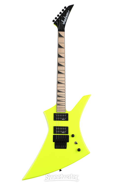 Jackson X Series Kelly KEXM Electric Guitar - Neon Yellow | Sweetwater