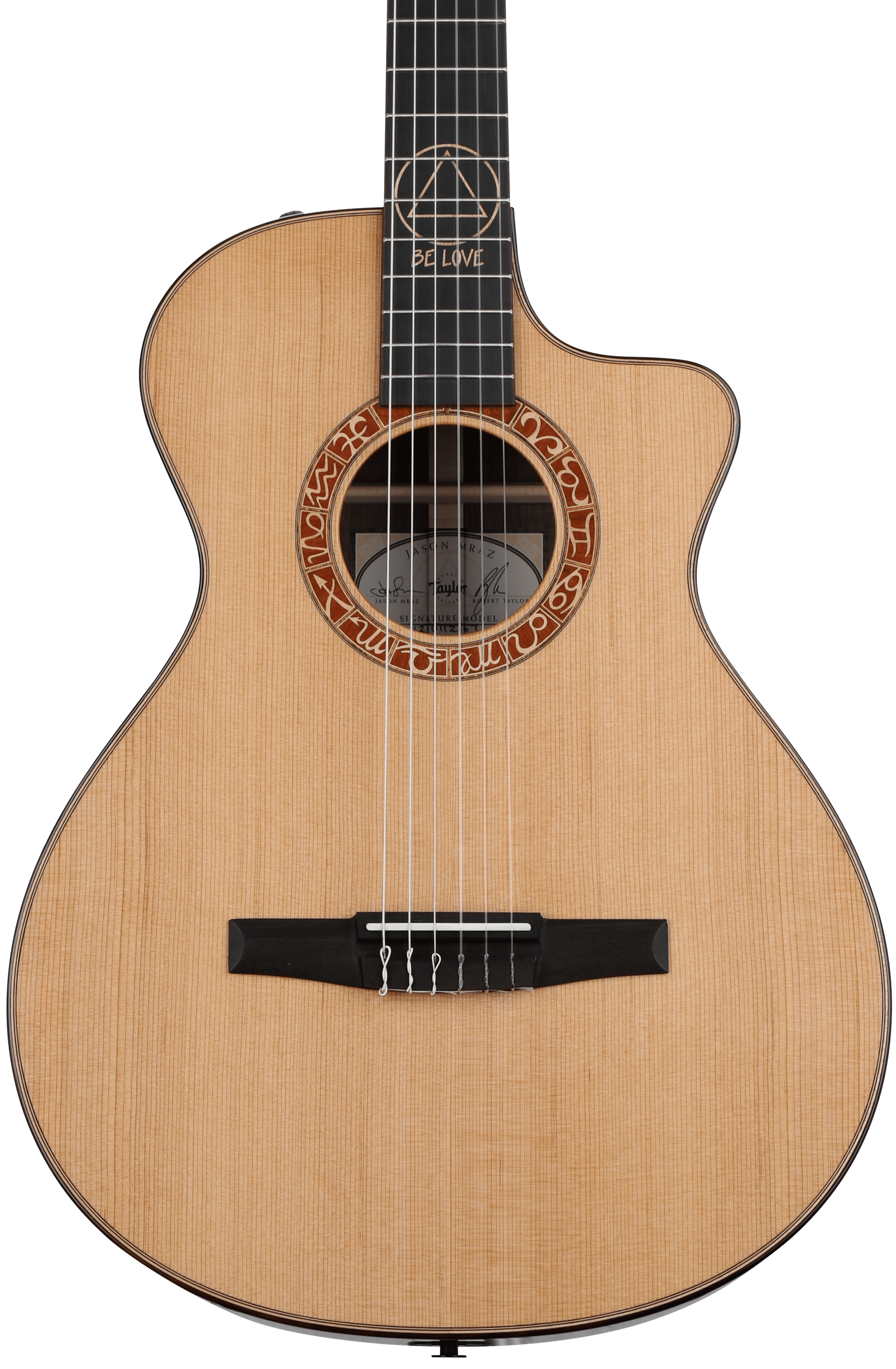 Taylor Jason Mraz Signature - Natural Red Cedar | Sweetwater