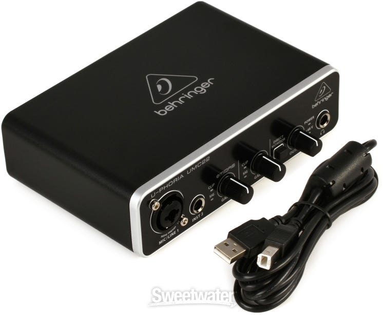 Behringer U-Phoria UMC22 USB Audio Interface