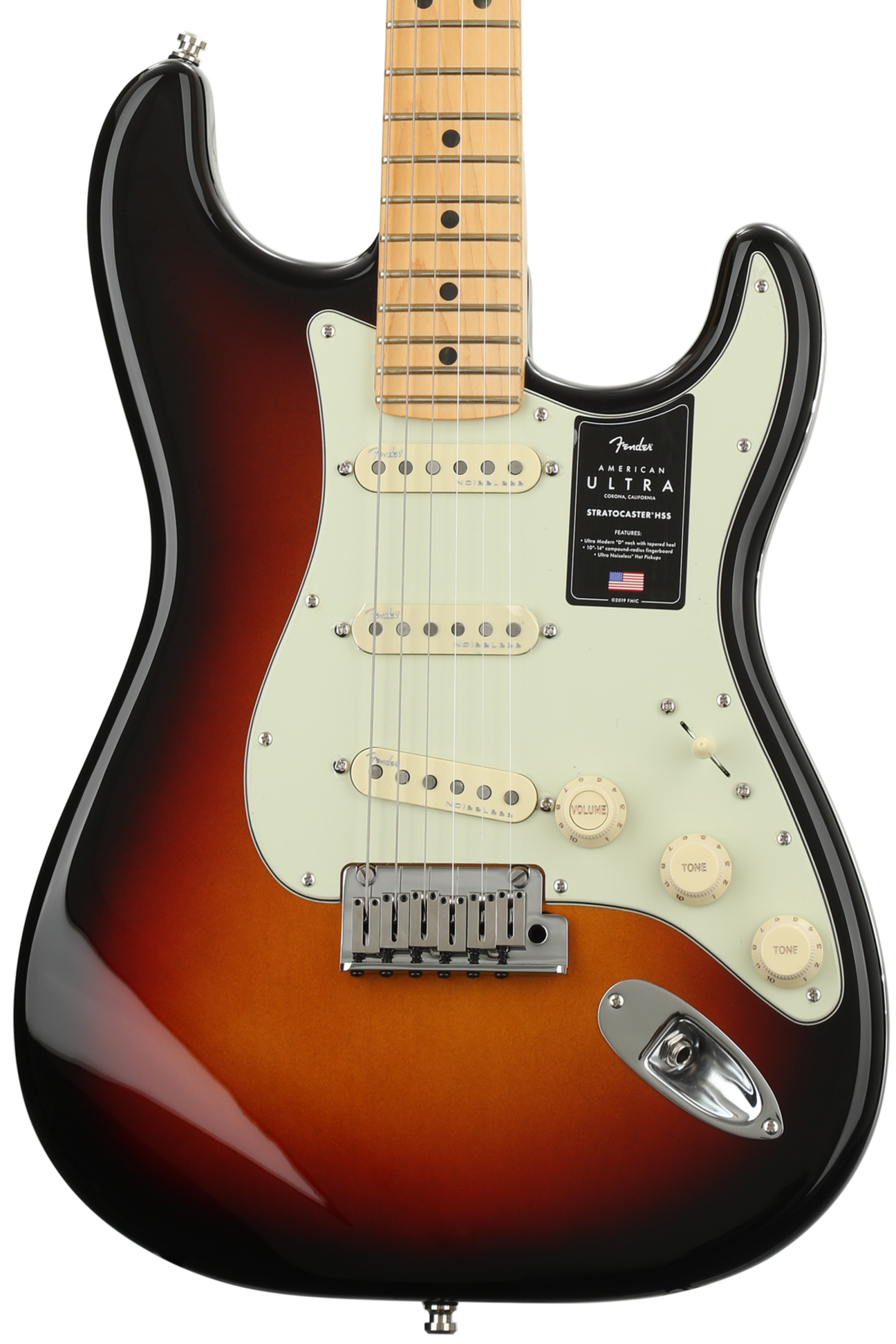 Fender American Ultra Stratocaster - Ultraburst with Maple Fingerboard