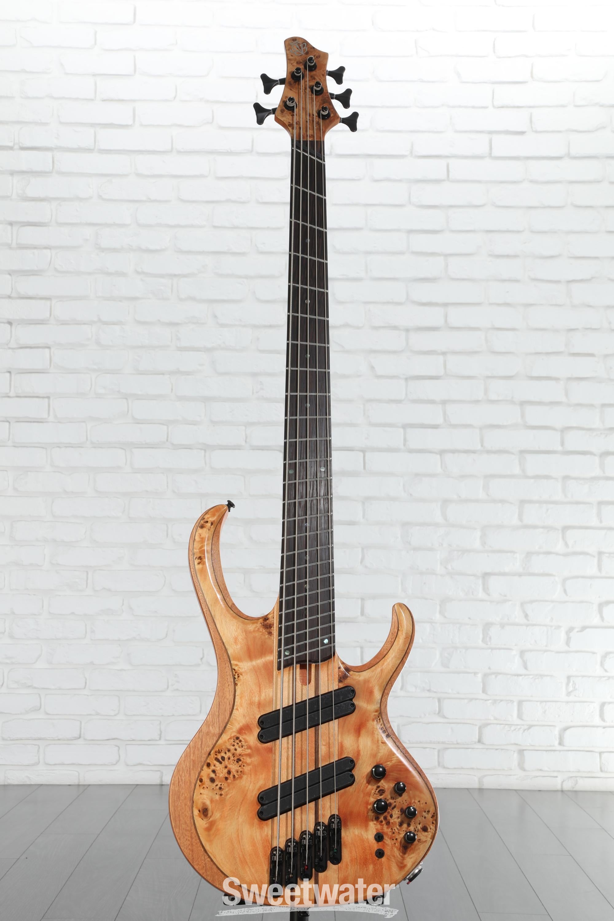 ベース Ibanez BTB805MS Ibanez Bass Workshop BTB805MS 5-string Bass Guitar - Florid