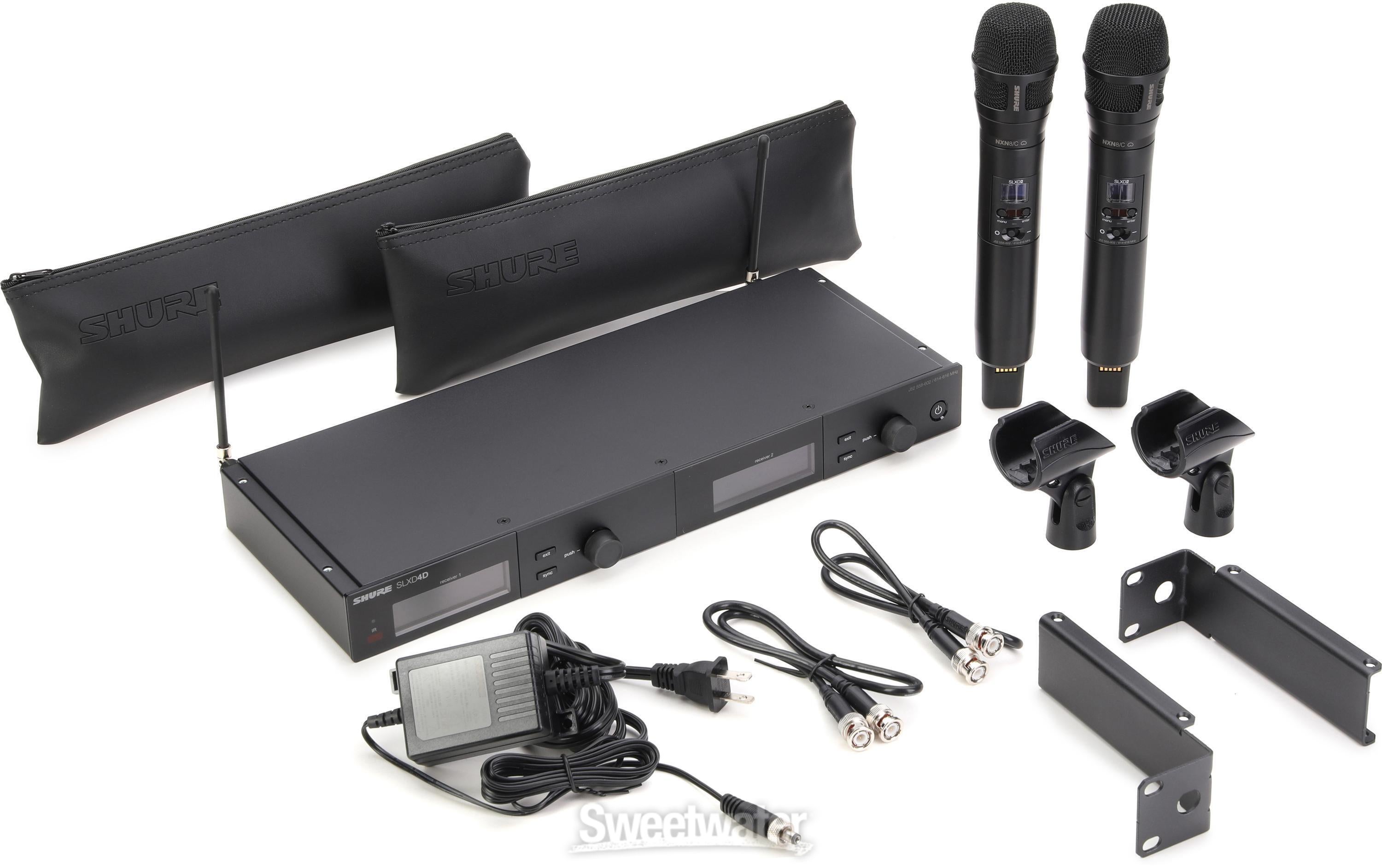 Shure SLX-D/Nexadyne Digital Wireless Microphone System | Sweetwater