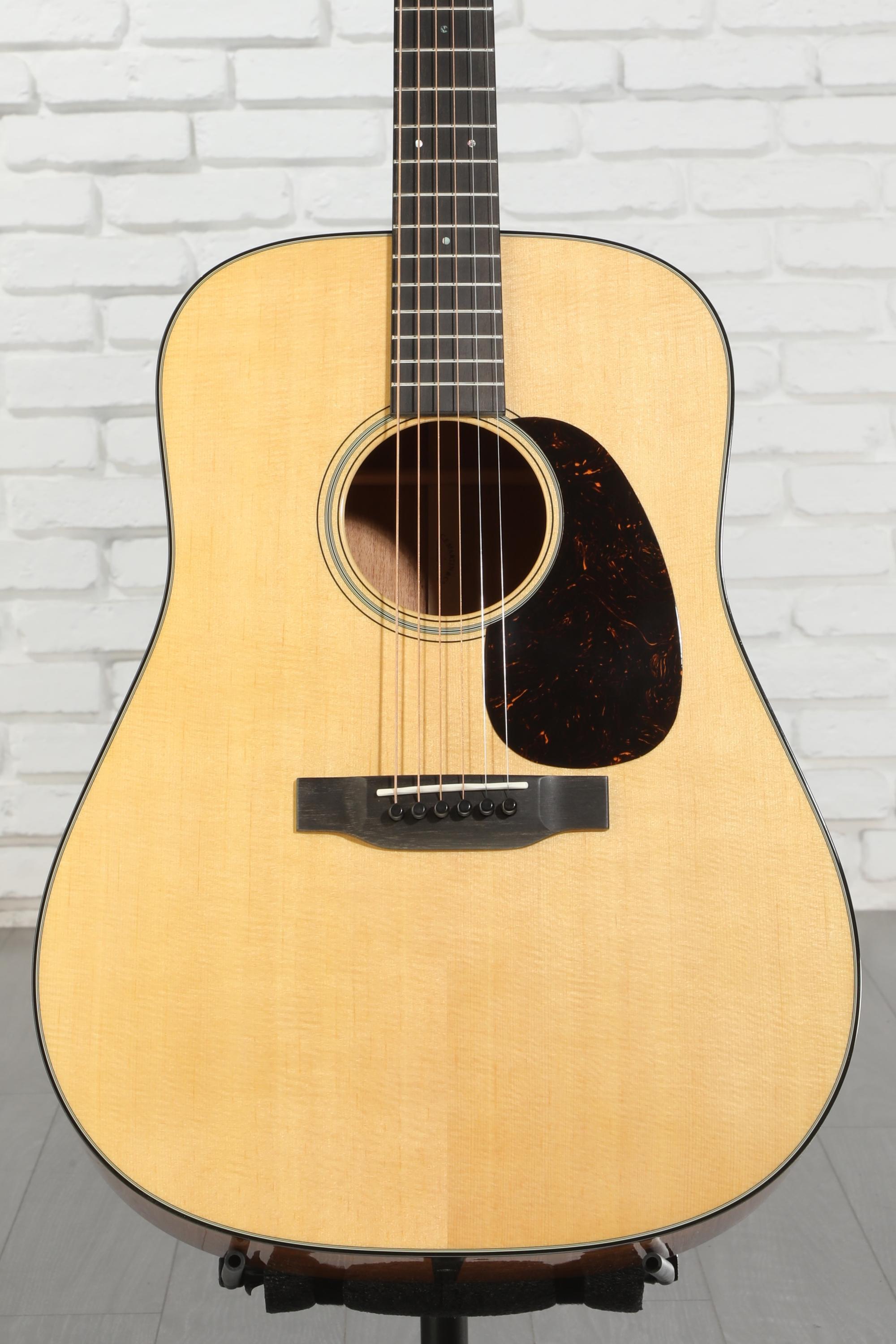 Martin D-18 Standard Series Acoustic Guitar - Natural with Aging