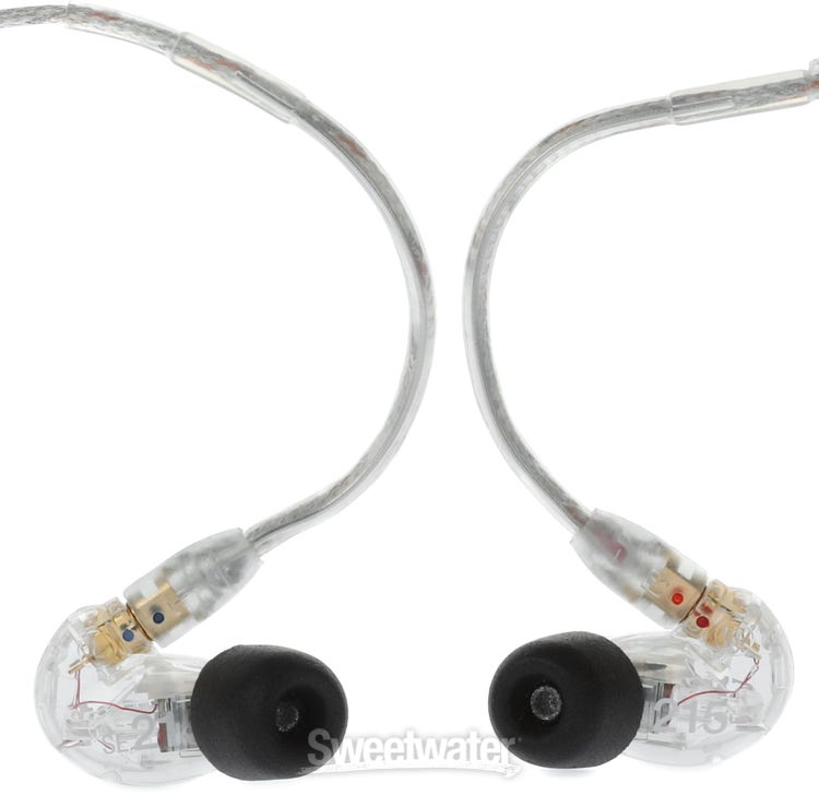 Shure SE215-CL Sound-isolating Earphones - Clear