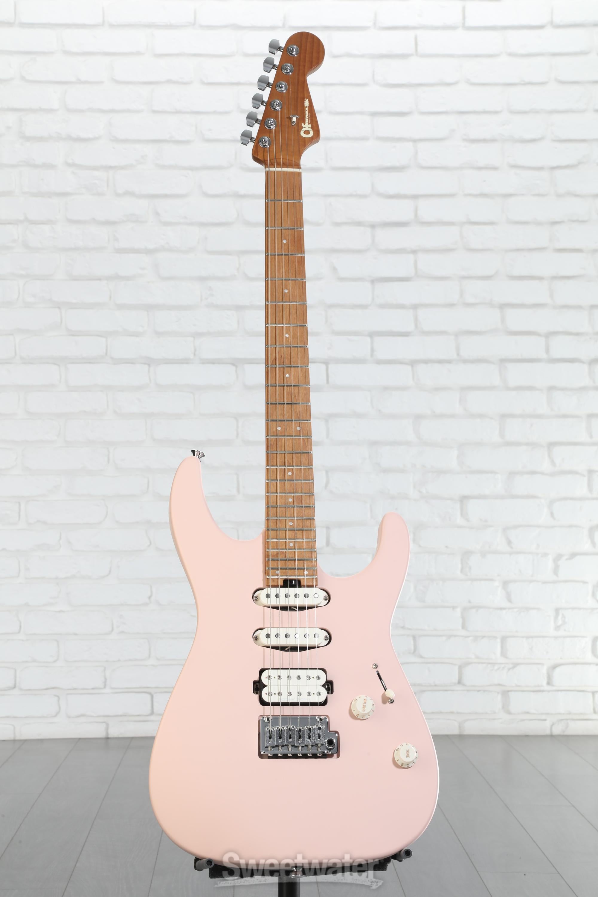 Charvel Pro-Mod DK24 HSS Electric Guitar - Shell Pink | Sweetwater