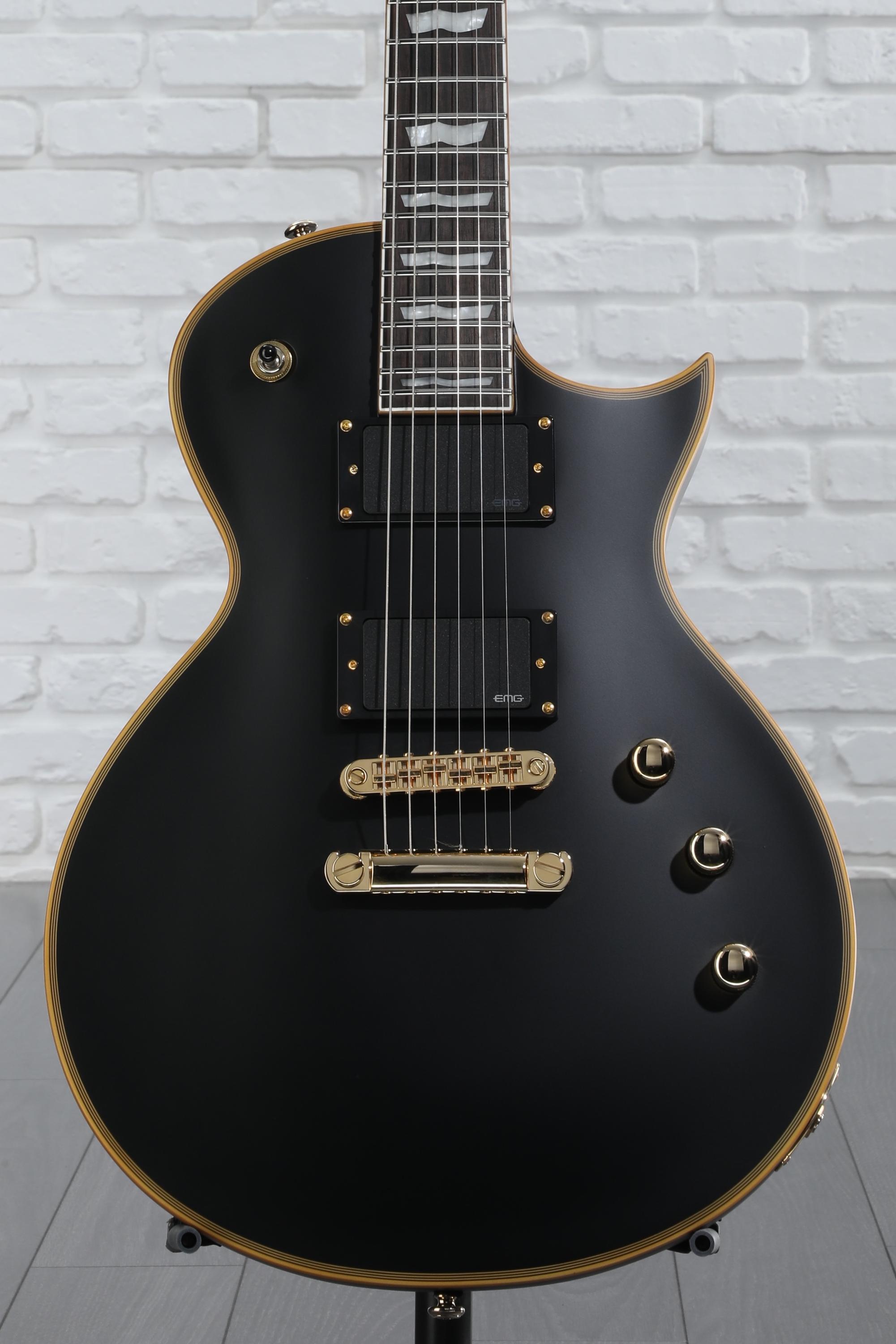 ltd ec1000 deluxe ビンテージブラック ESP LTD Deluxe EC-1000 Electric Guitar Vintage Black