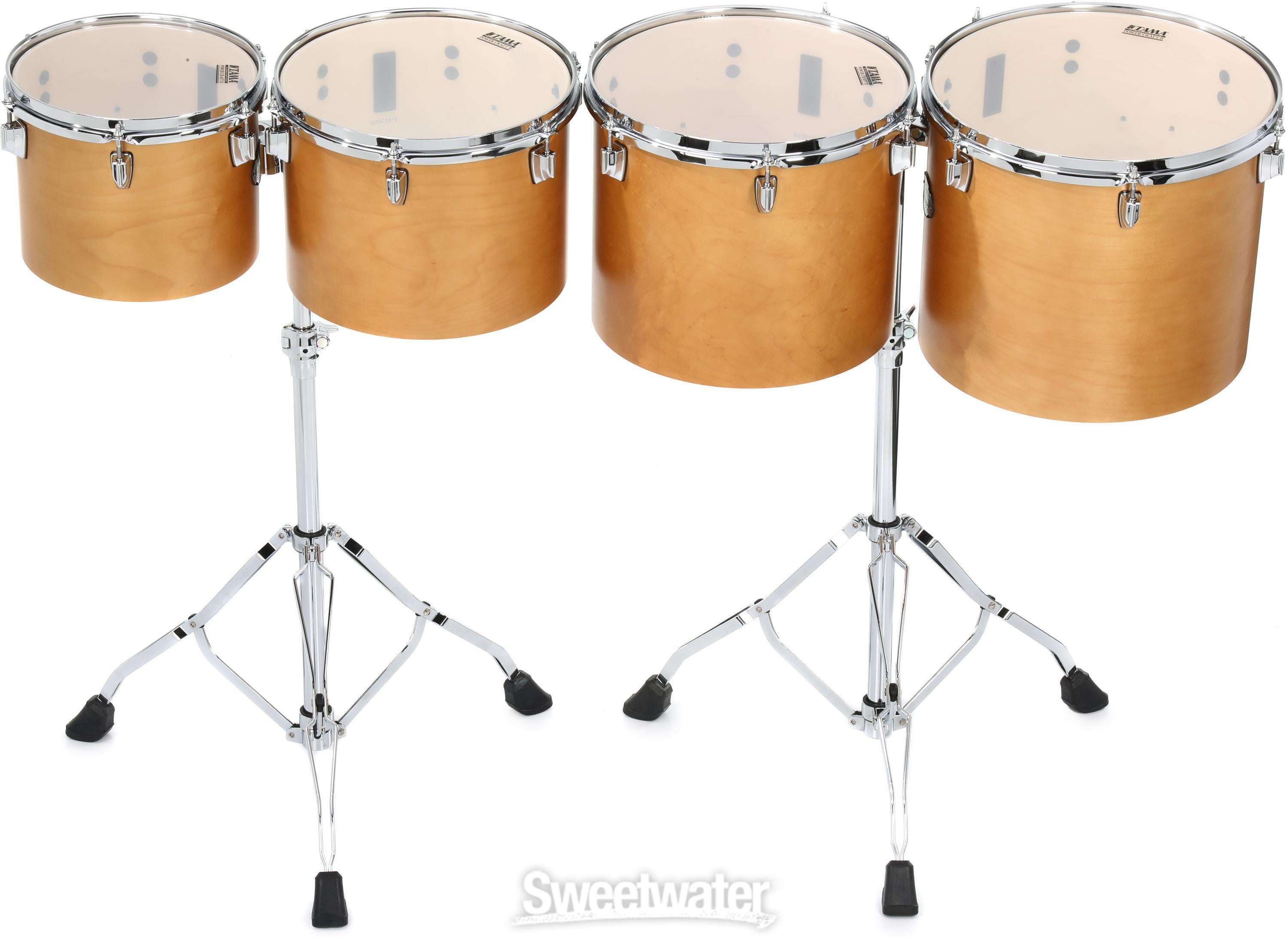 Tama Mid-pitched Single-headed Concert Tom Set with Stands