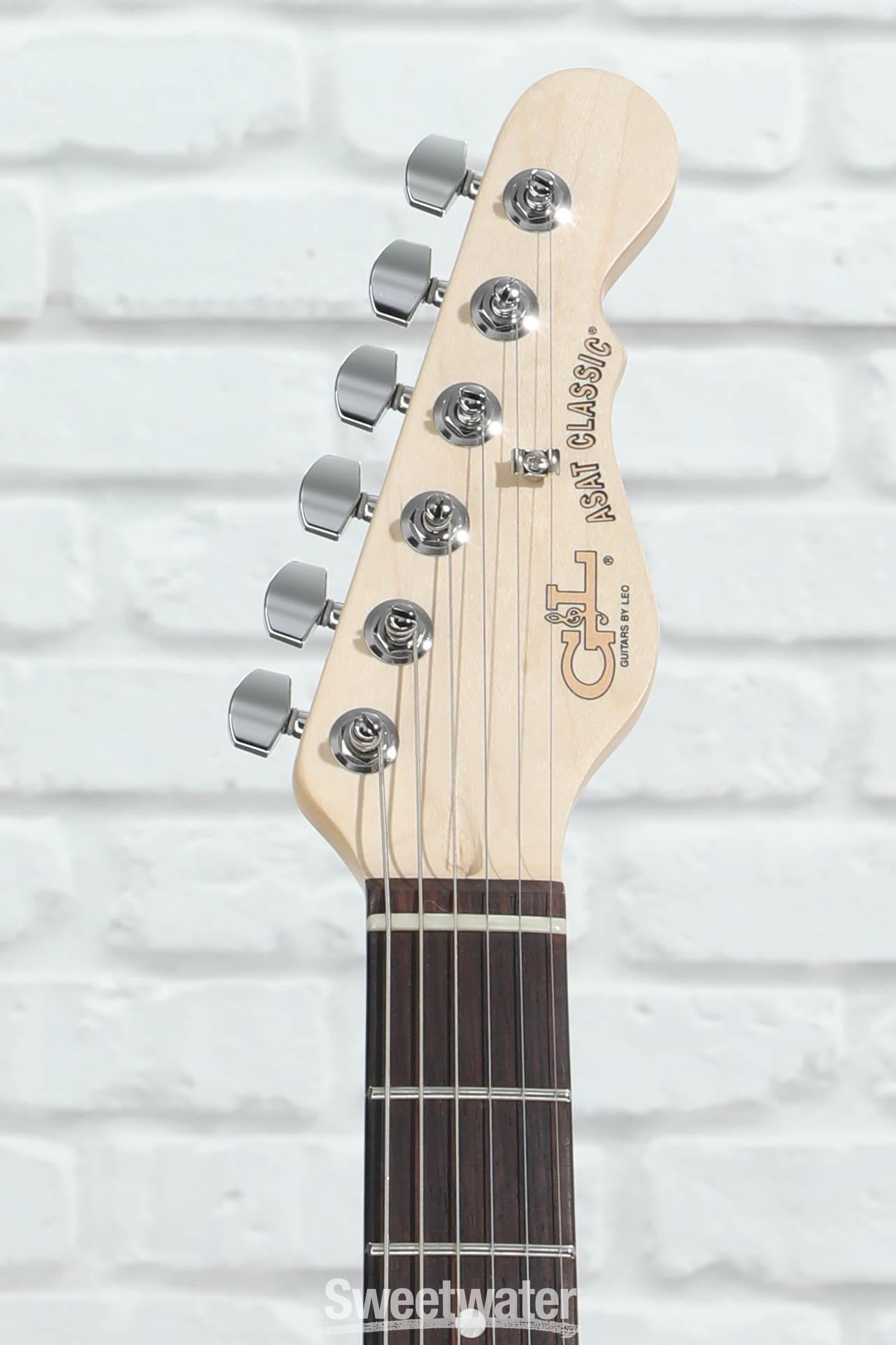 G&L Fullerton Standard ASAT Classic Alnico Electric Guitar - Lake