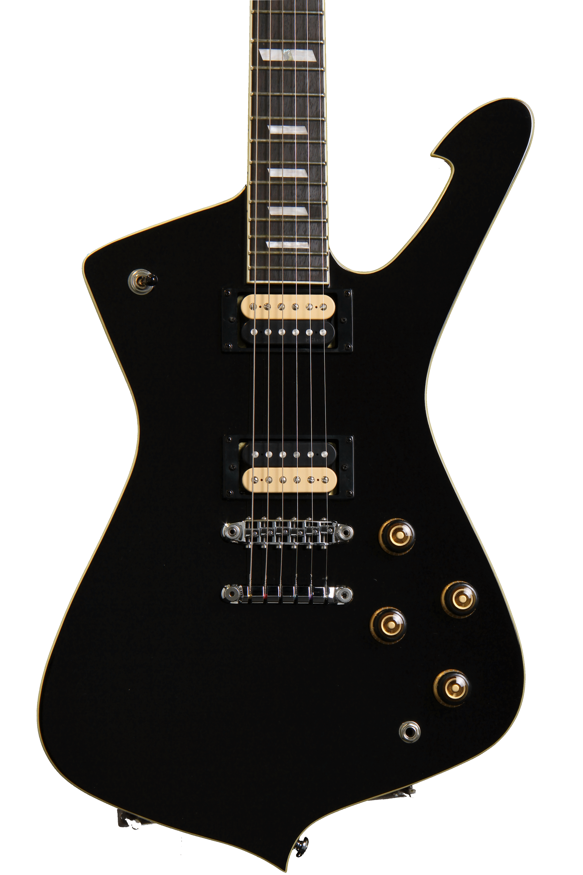Ibanez 日本製 black Ibanez Iceman IC520 - Black | Sweetwater