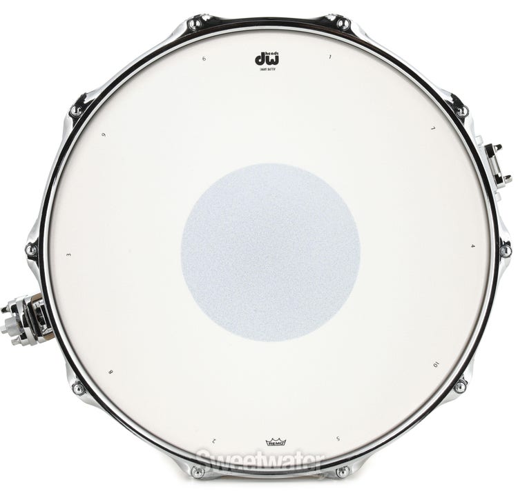 DW Performance Series 6.5 x 14-inch Snare Drum - Natural Satin Oil - Sweetwater Exclusive