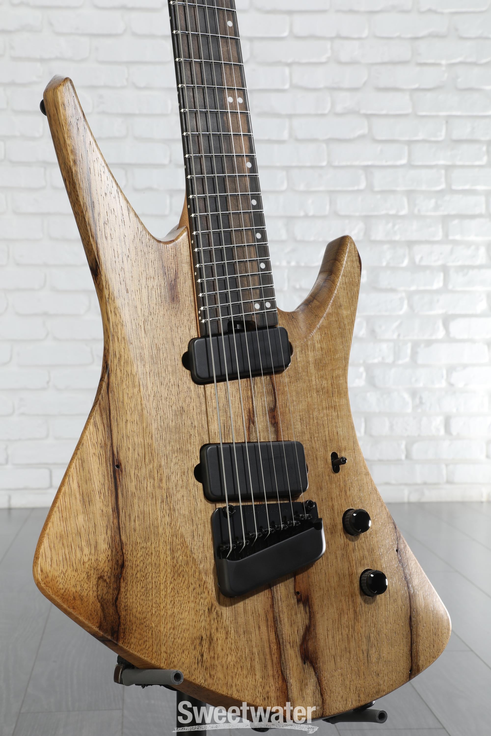 Ernie Ball Music Man Kaizen 7-string Electric Guitar - Black Limba