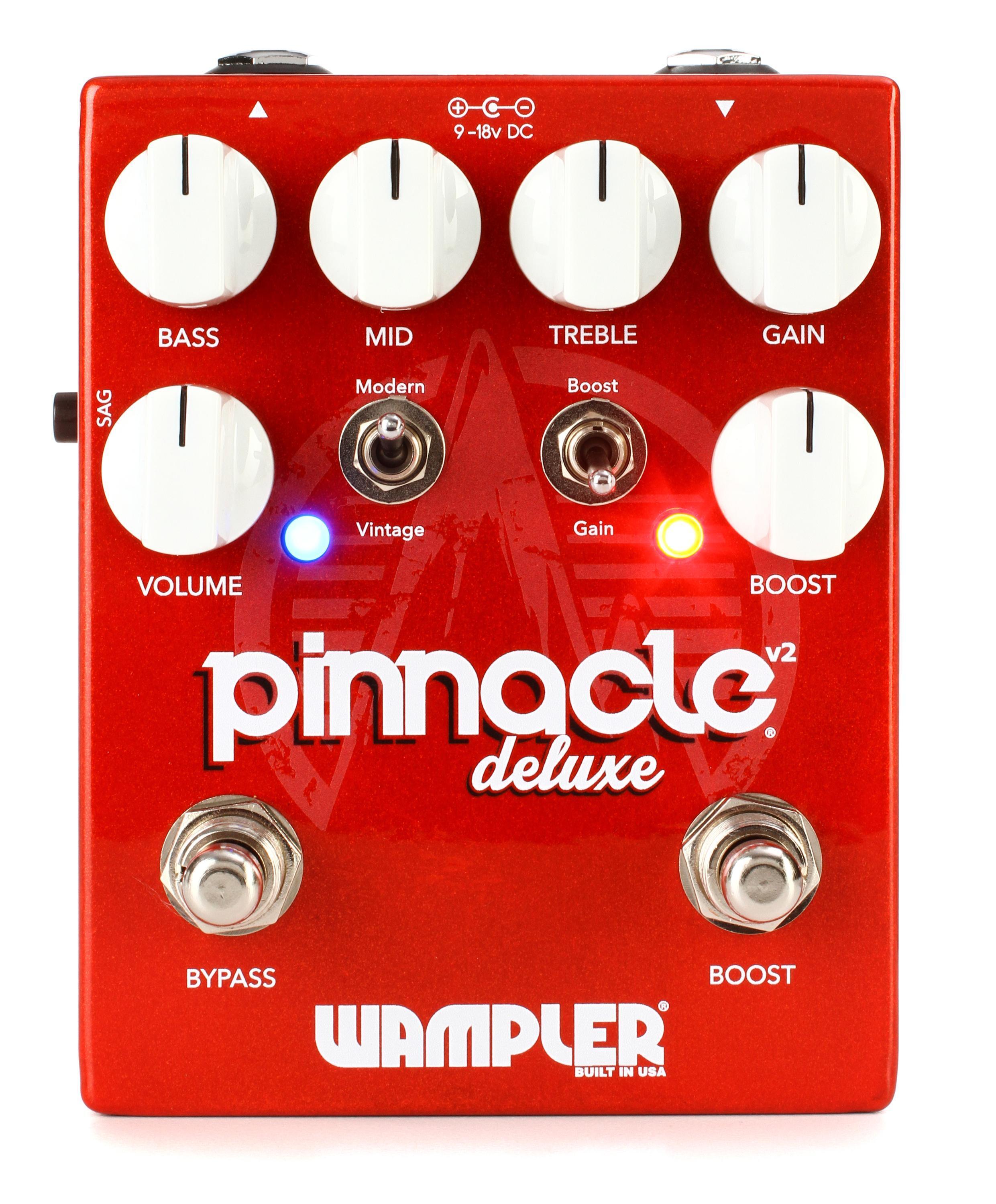 Wampler Pinnacle Deluxe V2 Overdrive Pedal | Sweetwater