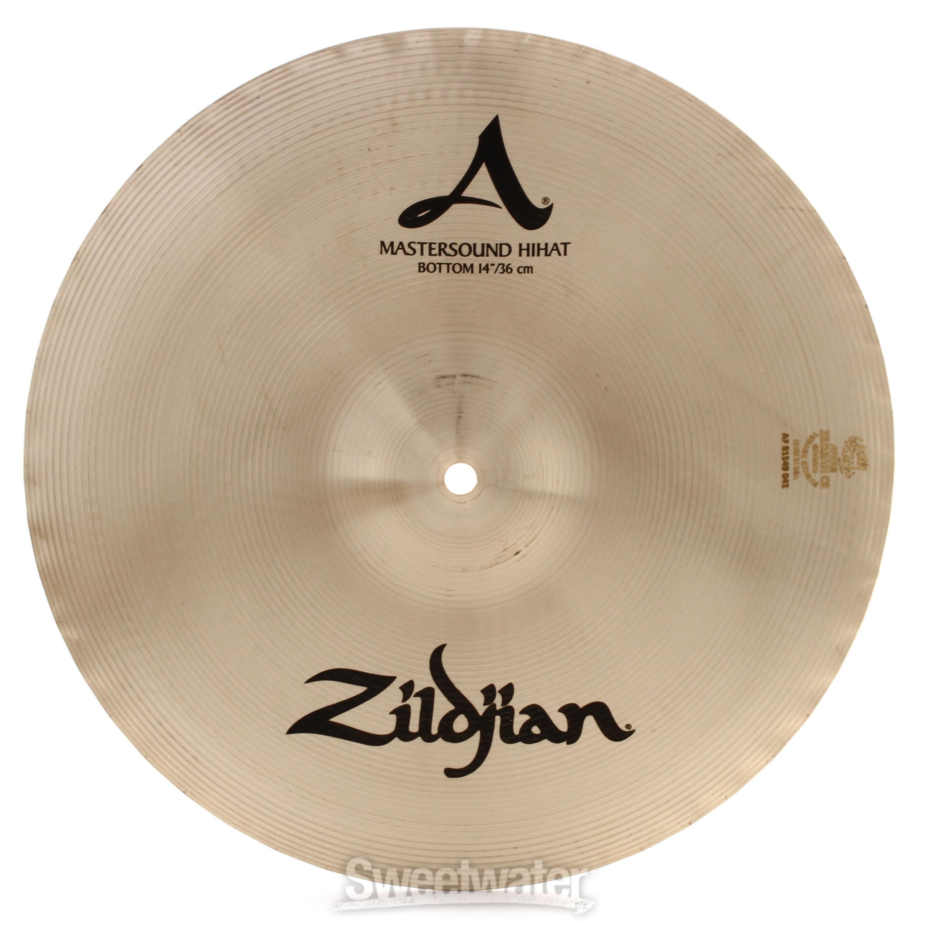 Zildjian 14 inch A Zildjian Mastersound Hi-hat Cymbals | Sweetwater