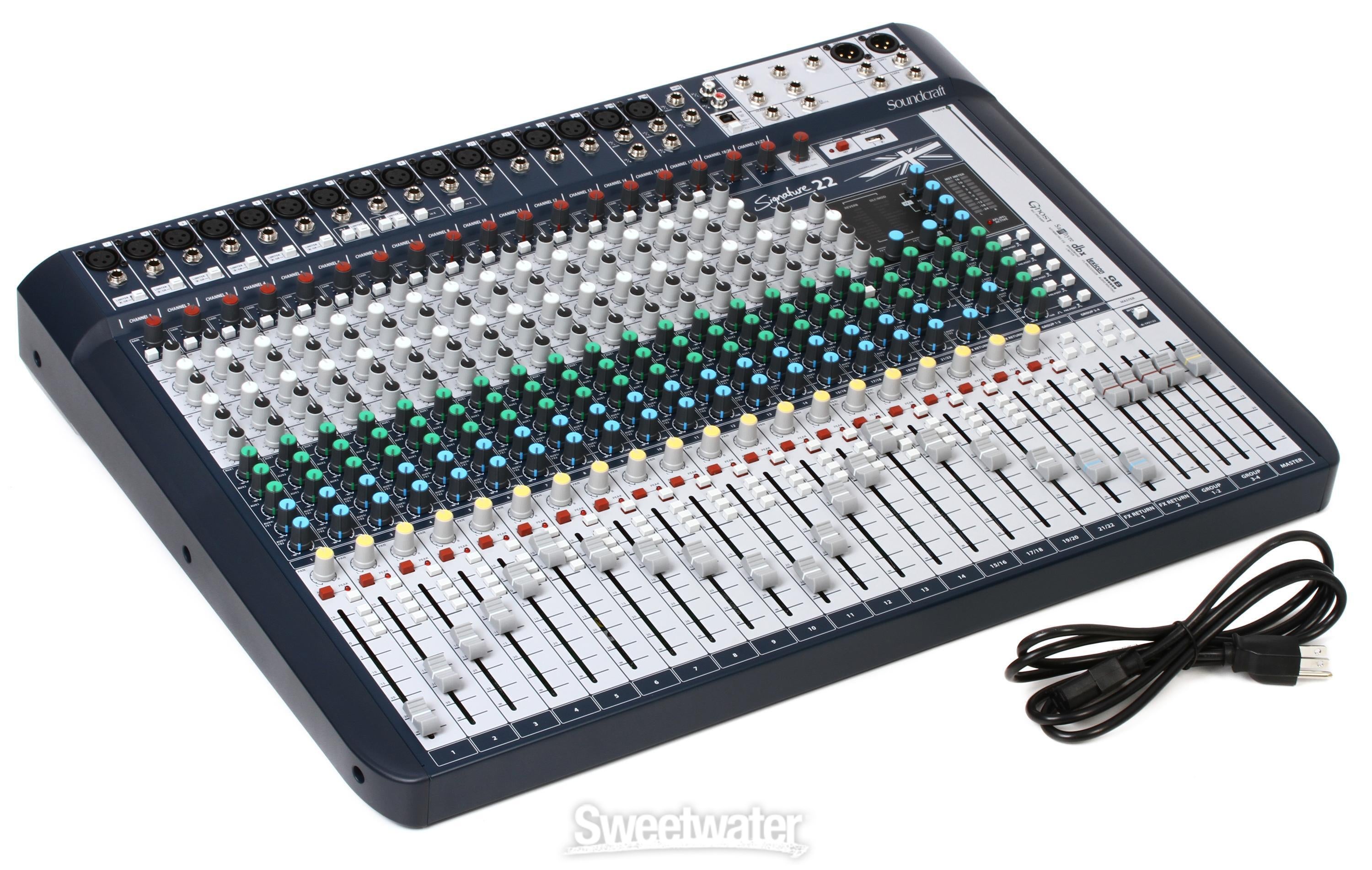 Soundcraft Signature 22 Mixer with Effects | Sweetwater