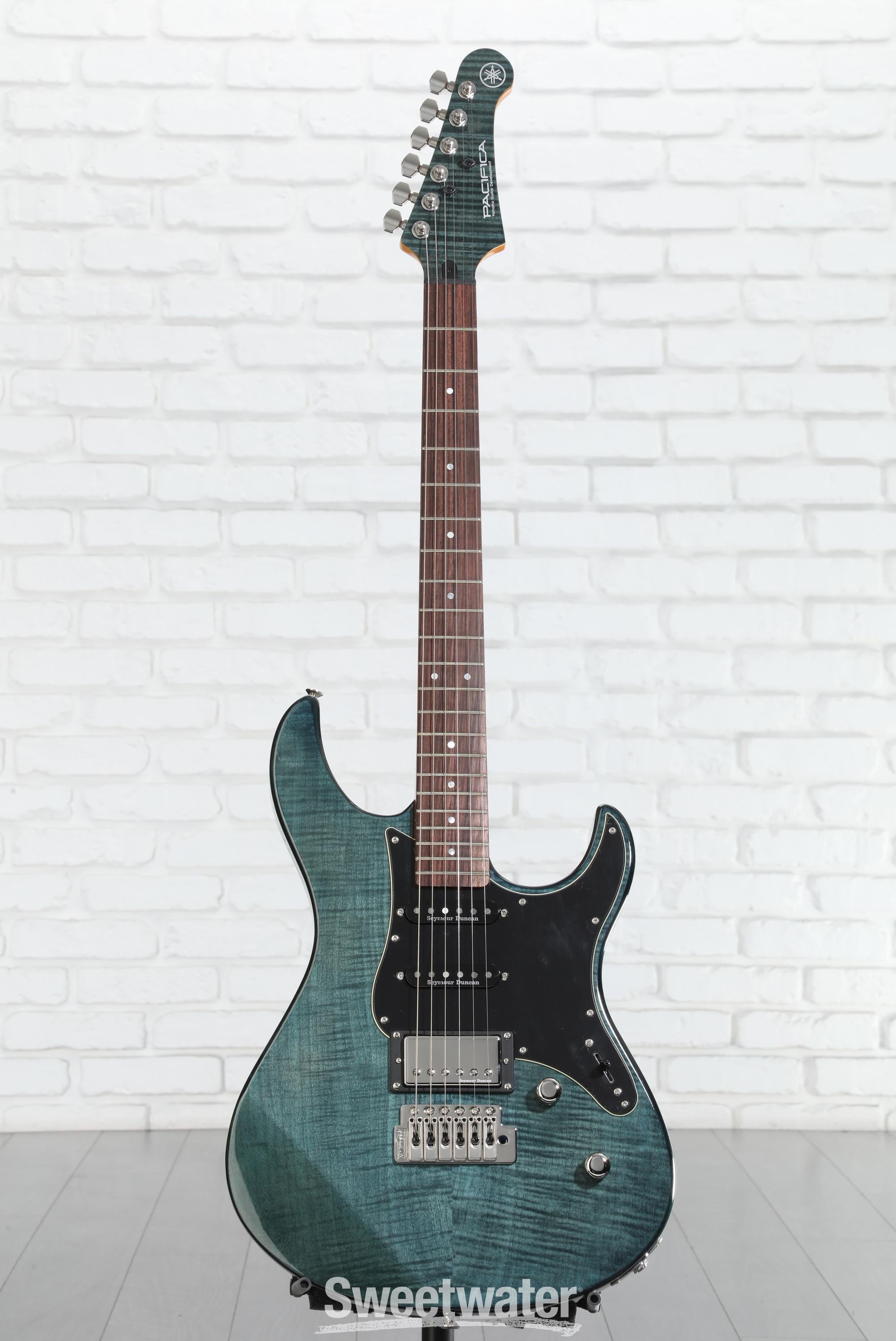 YAMAHA Pacifica 612 VI I FM インディゴブルー Yamaha Pacifica PAC612VIIFM Electric Guitar - Indigo Blue | Sweetwater