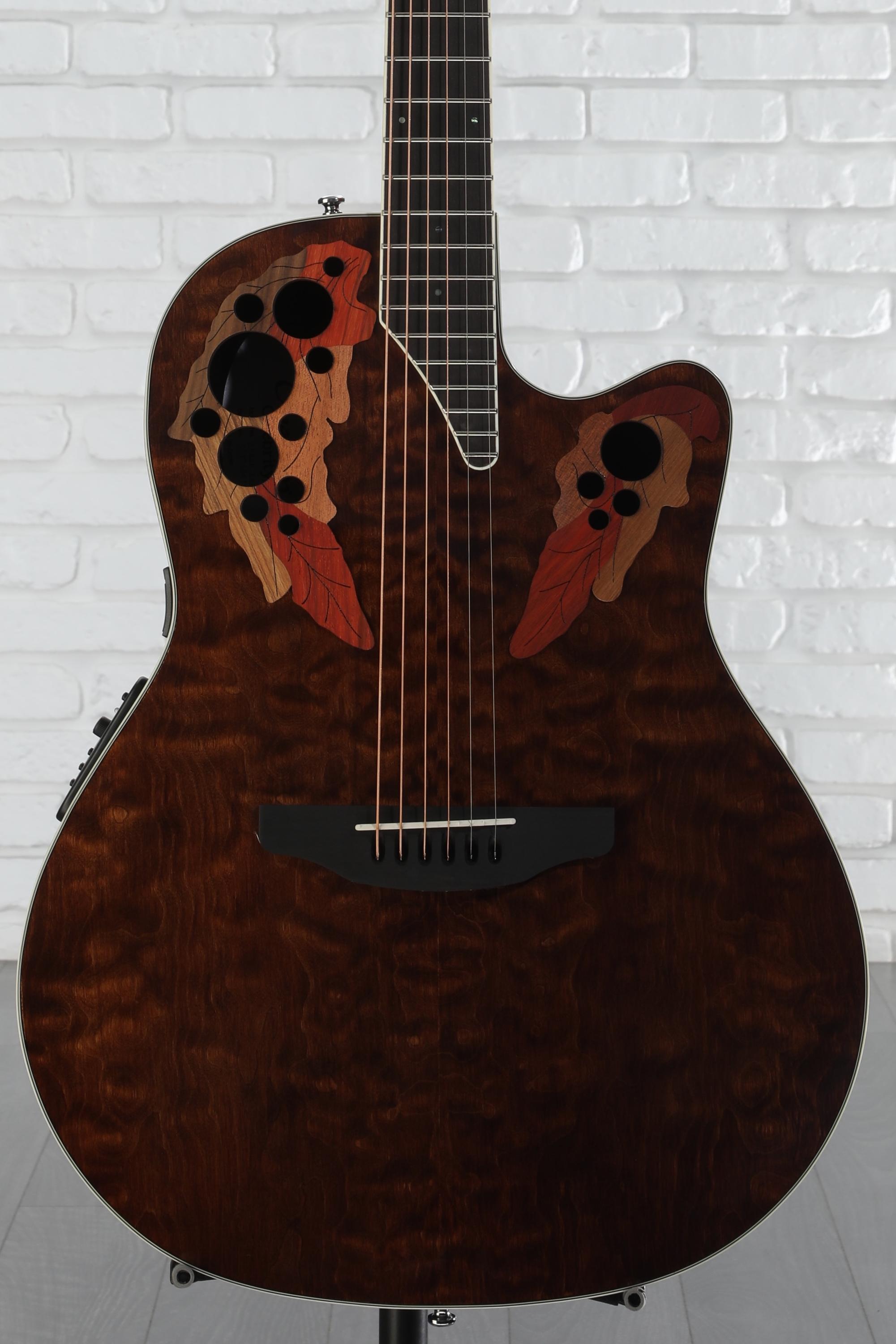 ギター OVATION CE48P TIGER EYE Celebrity Ovation Celebrity Elite CE48P-TGE Super Shallow Acoustic