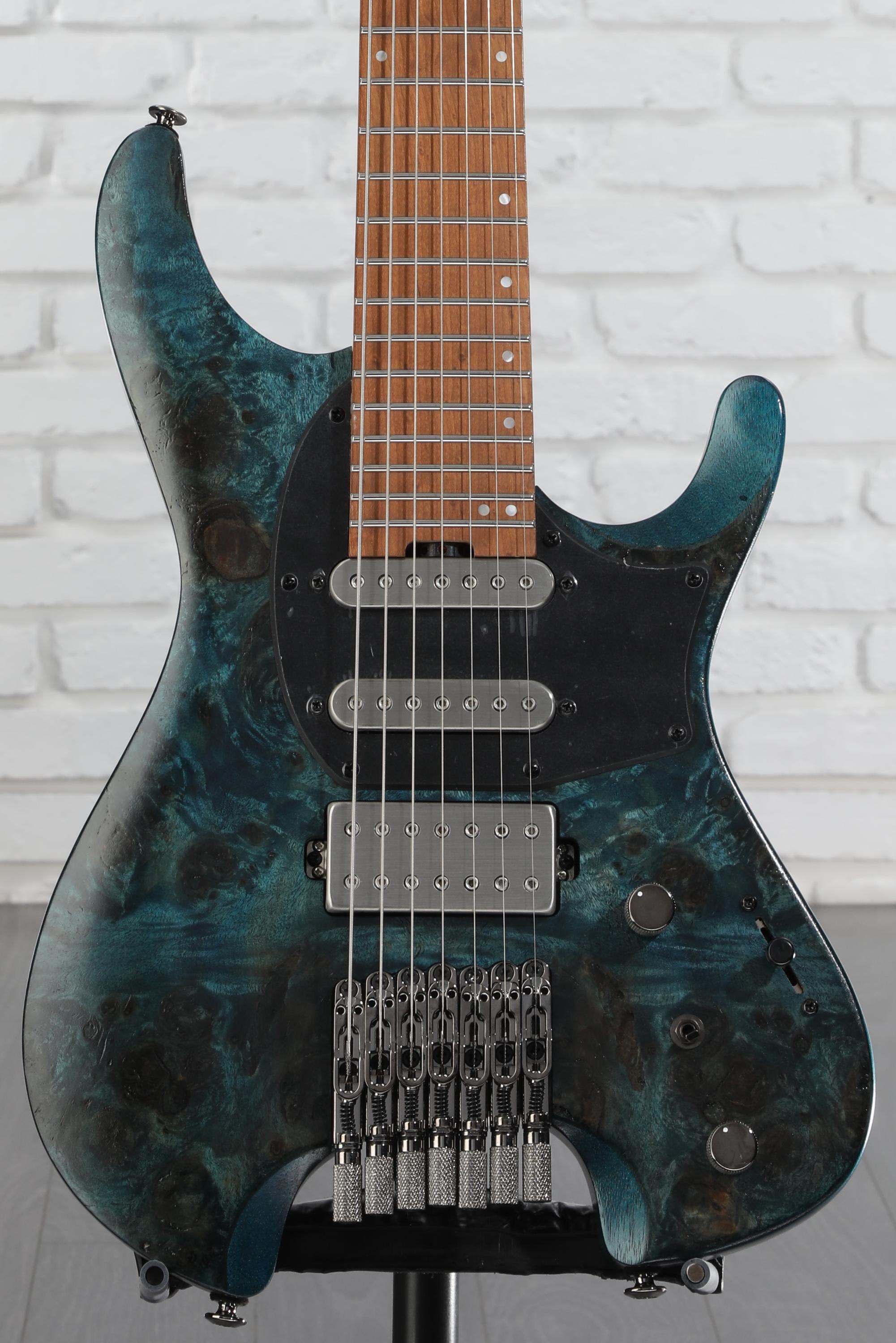 ギター ibanez q547pb Ibanez Q547PB Standard Headless 7-String Electric Guitar