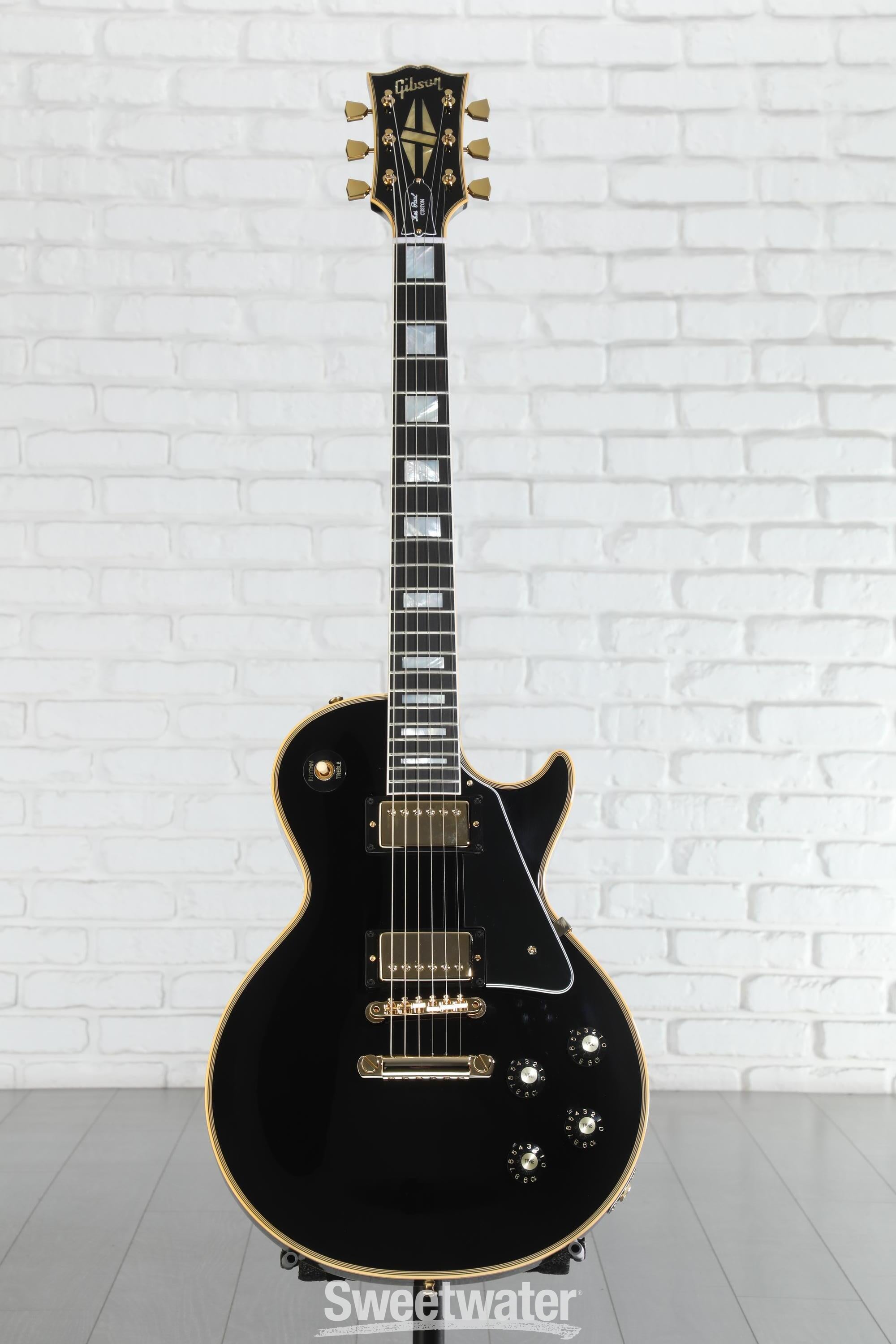 Gibson Custom 1968 Les Paul Custom Reissue Electric Guitar - Ebony