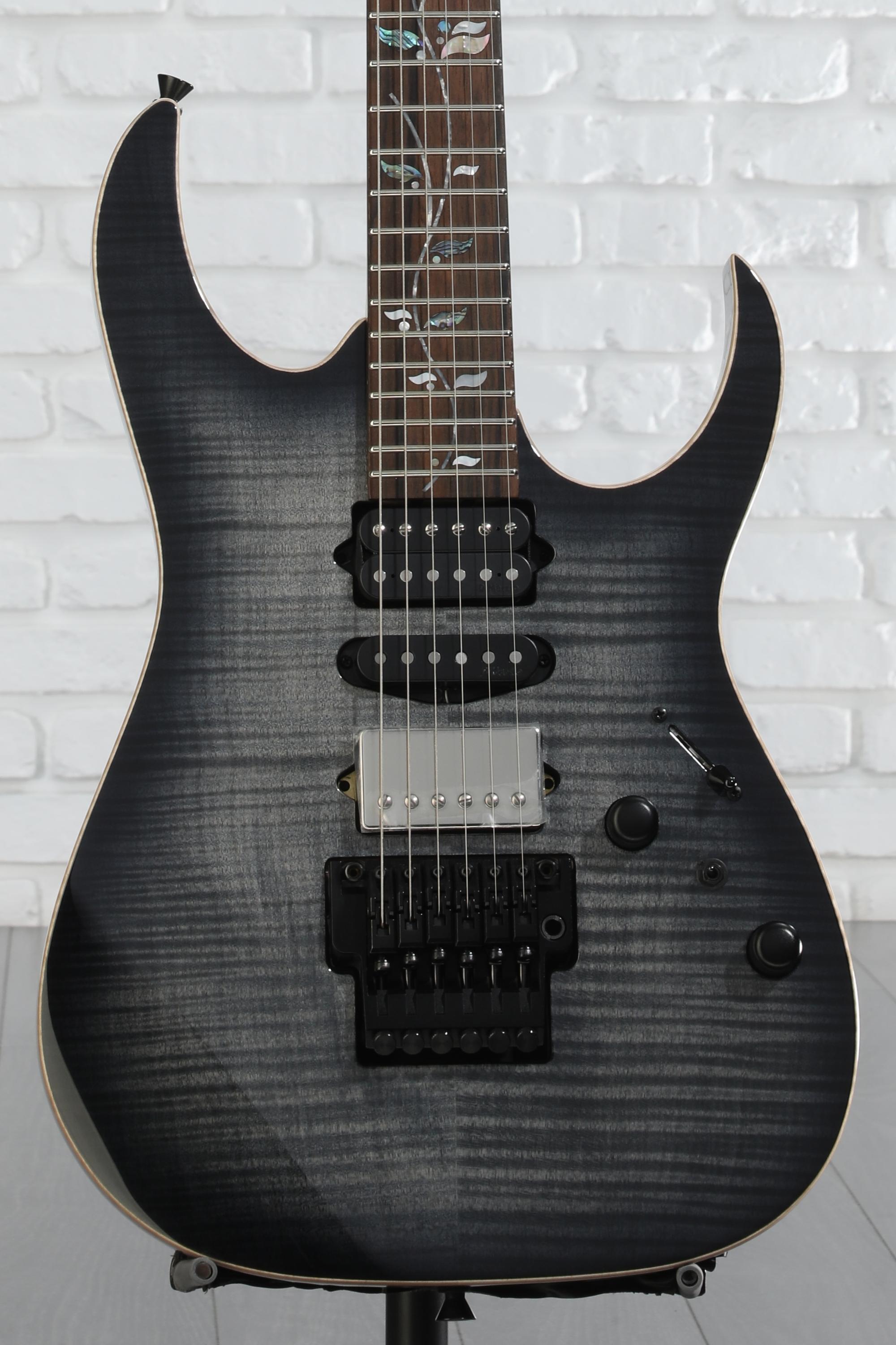 Ibanez J Custom RG8870 Electric Guitar - Black Rutile