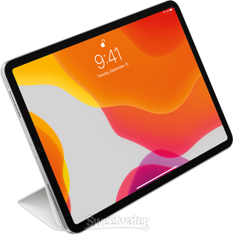 Apple iPad Smart Folio 11-inch iPad Pro White | Sweetwater