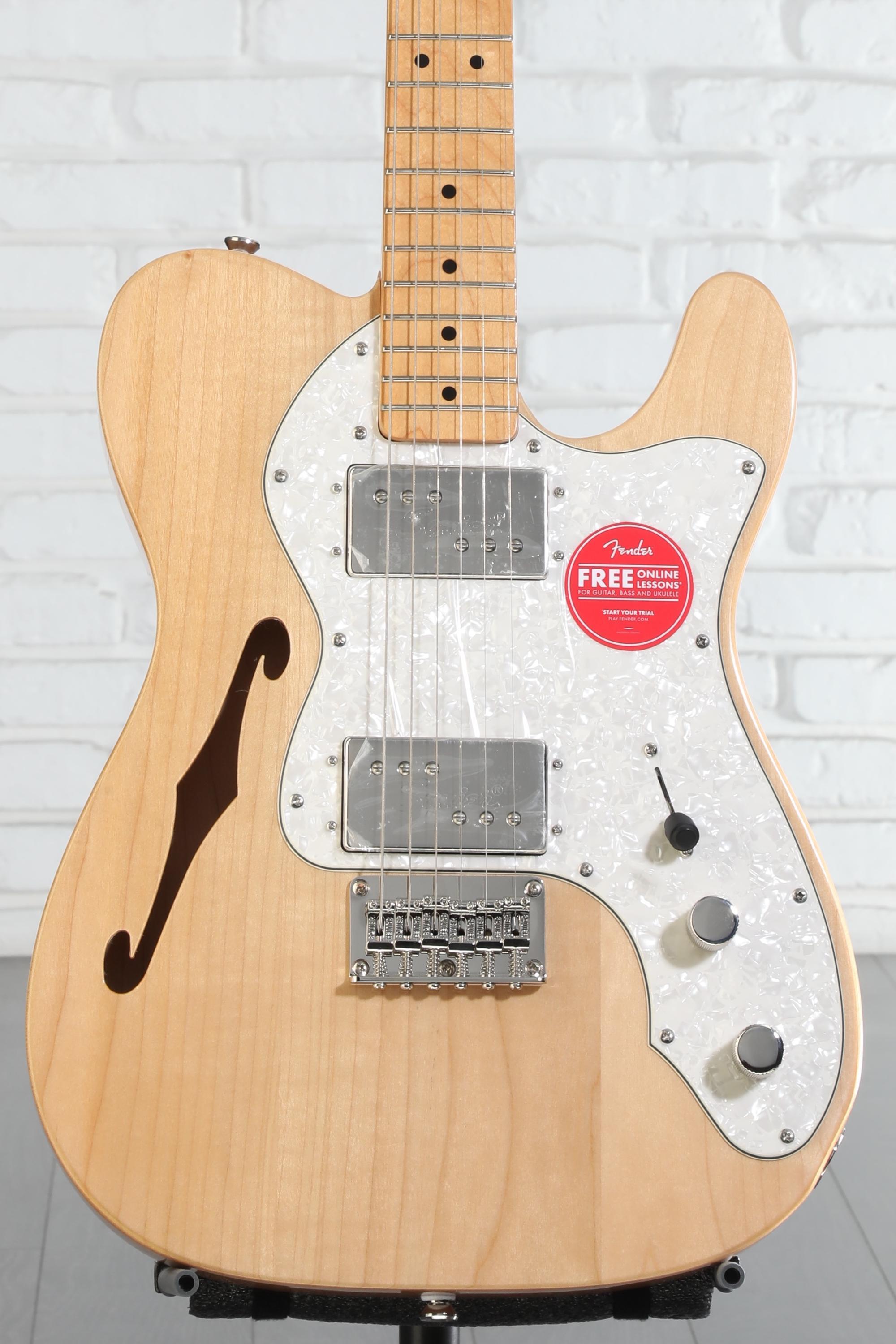 Squier Classic Vibe '70s Telecaster Thinline - Natural | Sweetwater