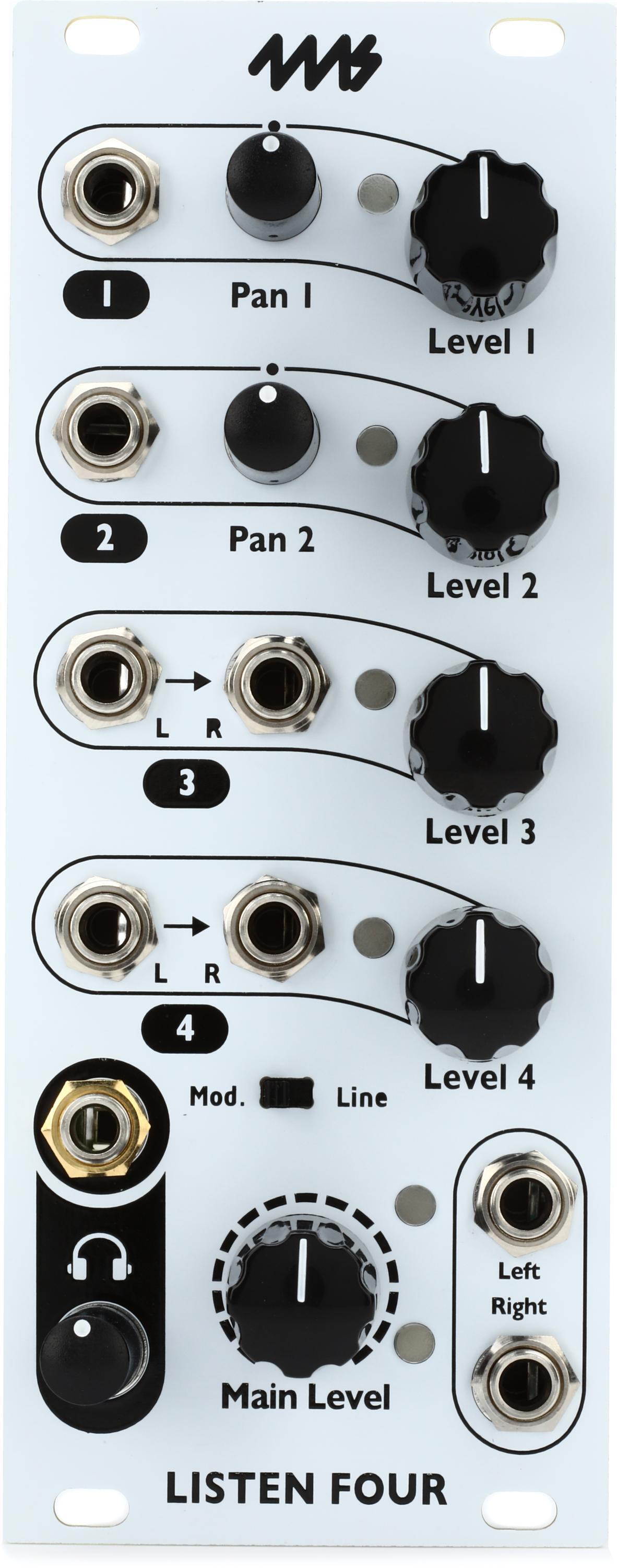 4ms Listen Four Eurorack Module