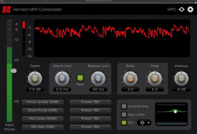 Photo of Harrison Audio MPC Compressor Plug-in
