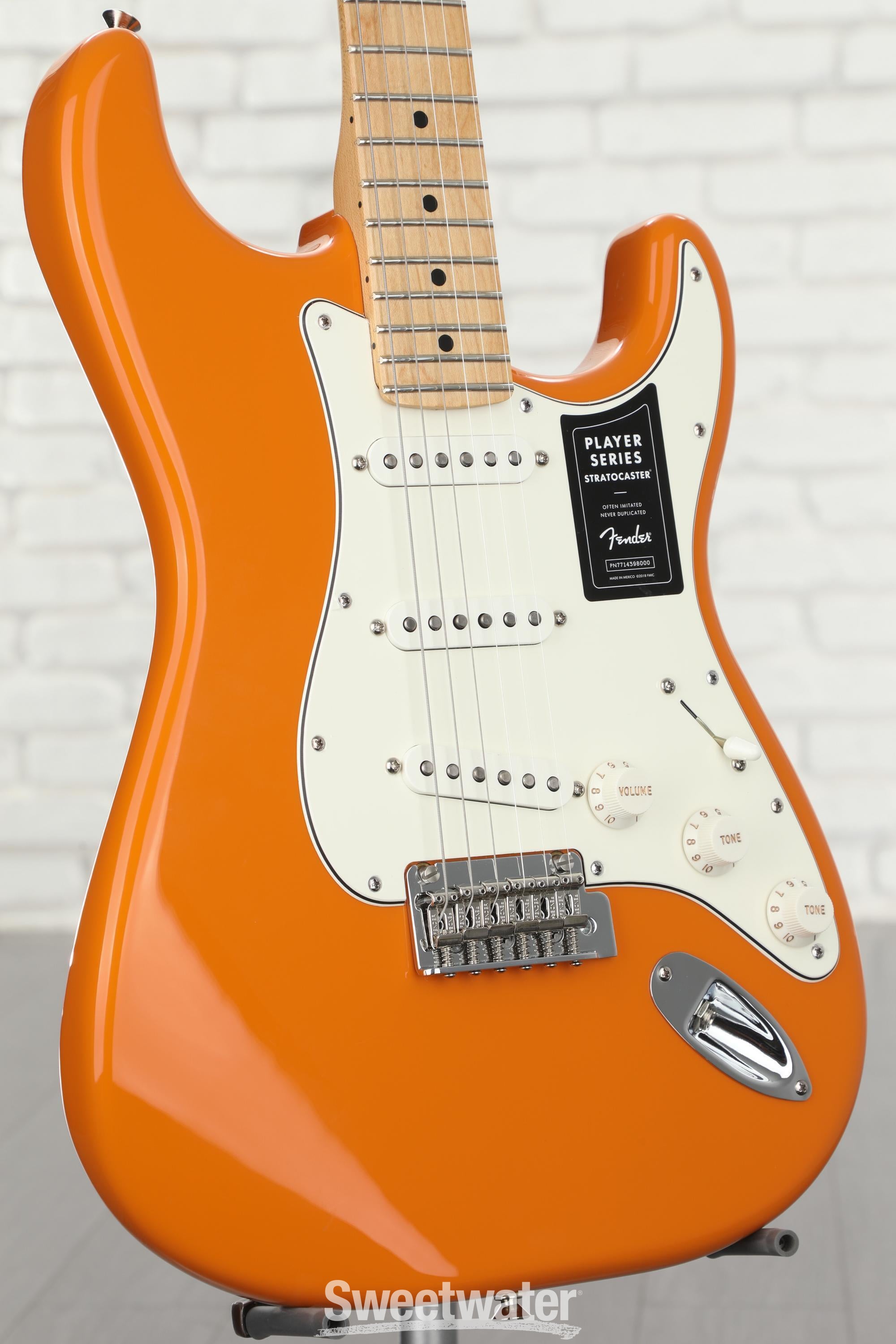 Fender Player Stratocaster - Capri Orange | Sweetwater