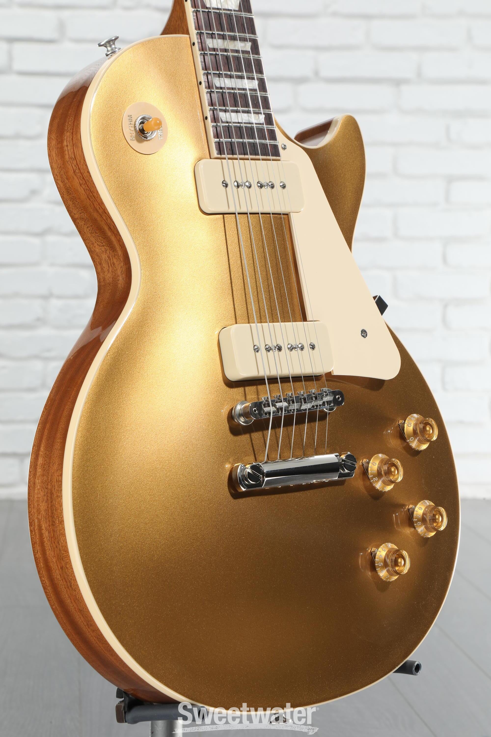 Gibson Les Paul Standard '50s P90 Electric Guitar - Gold Top Gibson Les Paul Standard '50s P90 Electric Guitar - Gold Top