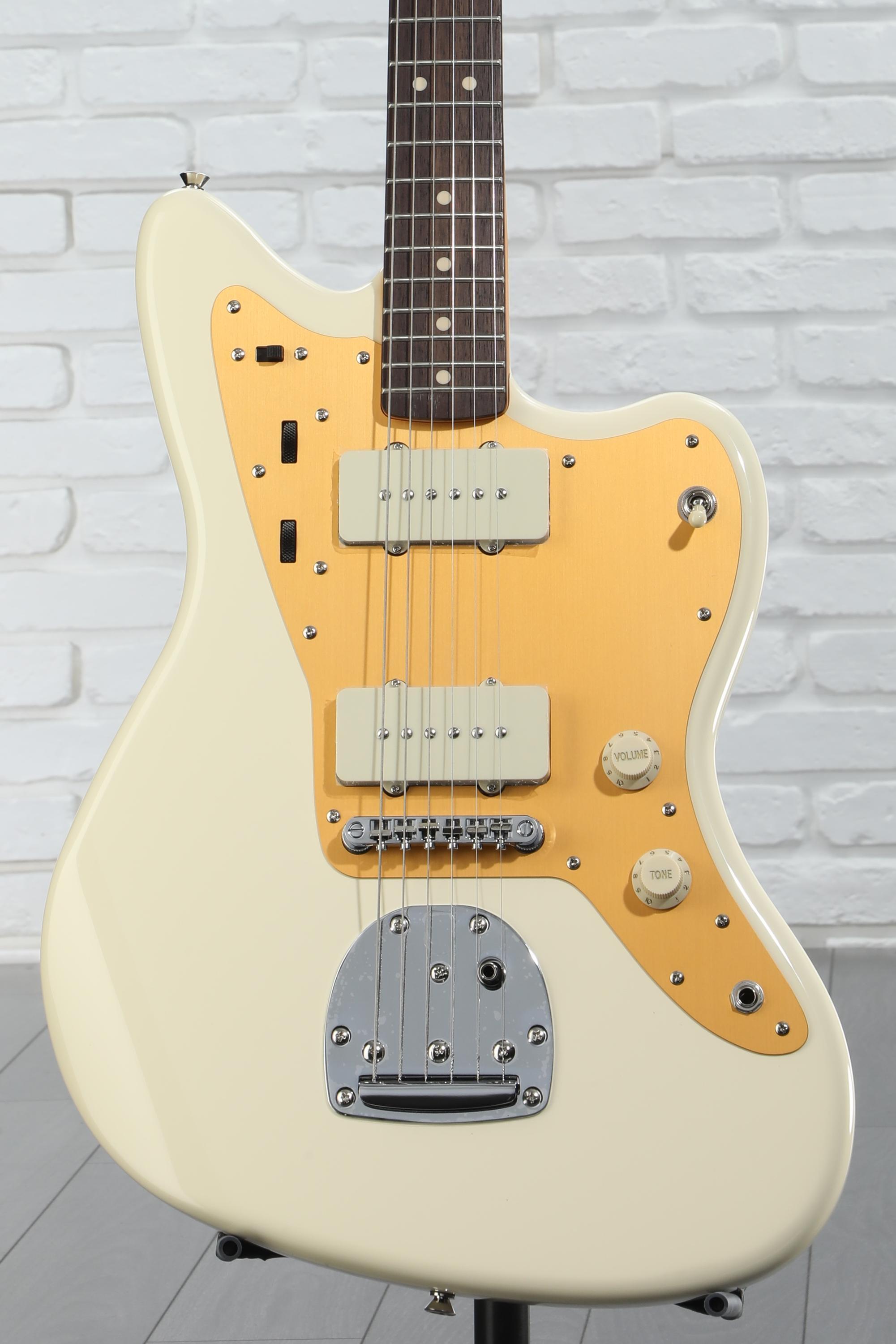 ギター squier J.MASCIS JAZZMASTER Vintage White Squier J Mascis Signature Jazzmaster - Vintage White with