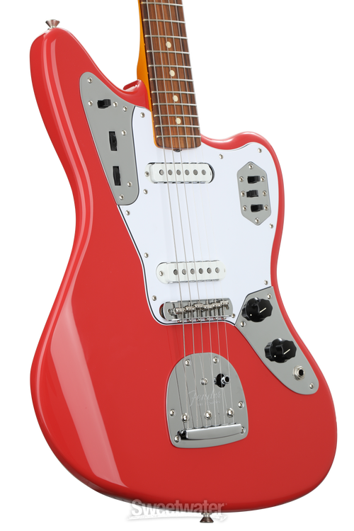 Fender '60s Jaguar - Fiesta Red with Pau Ferro Fingerboard