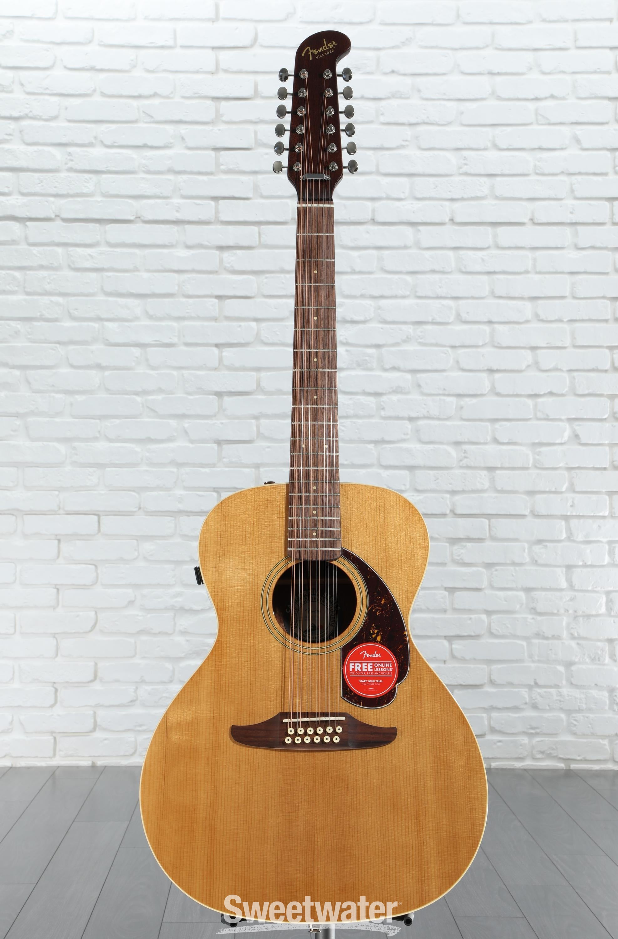 Fender Villager 12-string Acoustic-electric Guitar - Aged