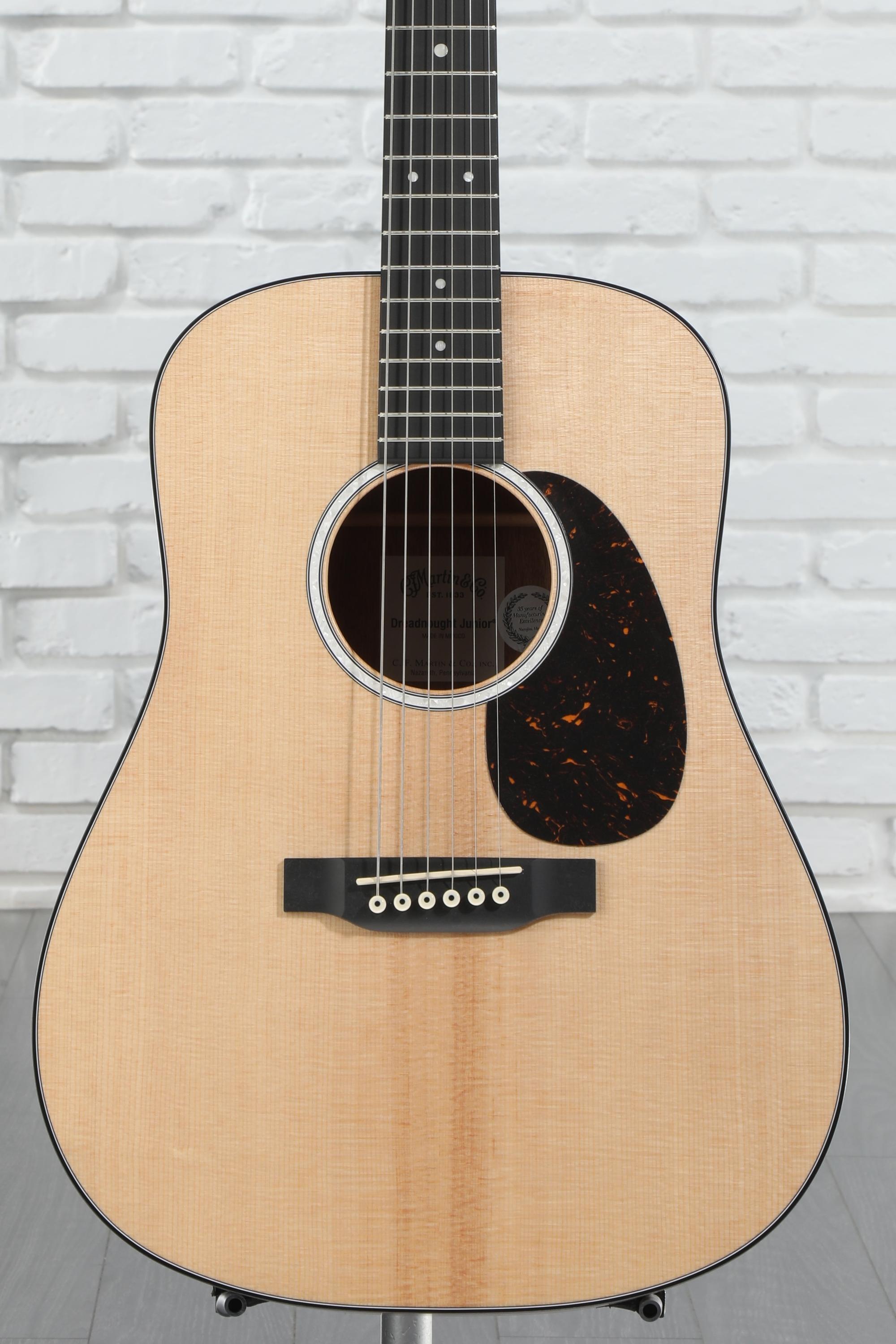 Martin D Jr-10 Acoustic Guitar - Natural Spruce | Sweetwater