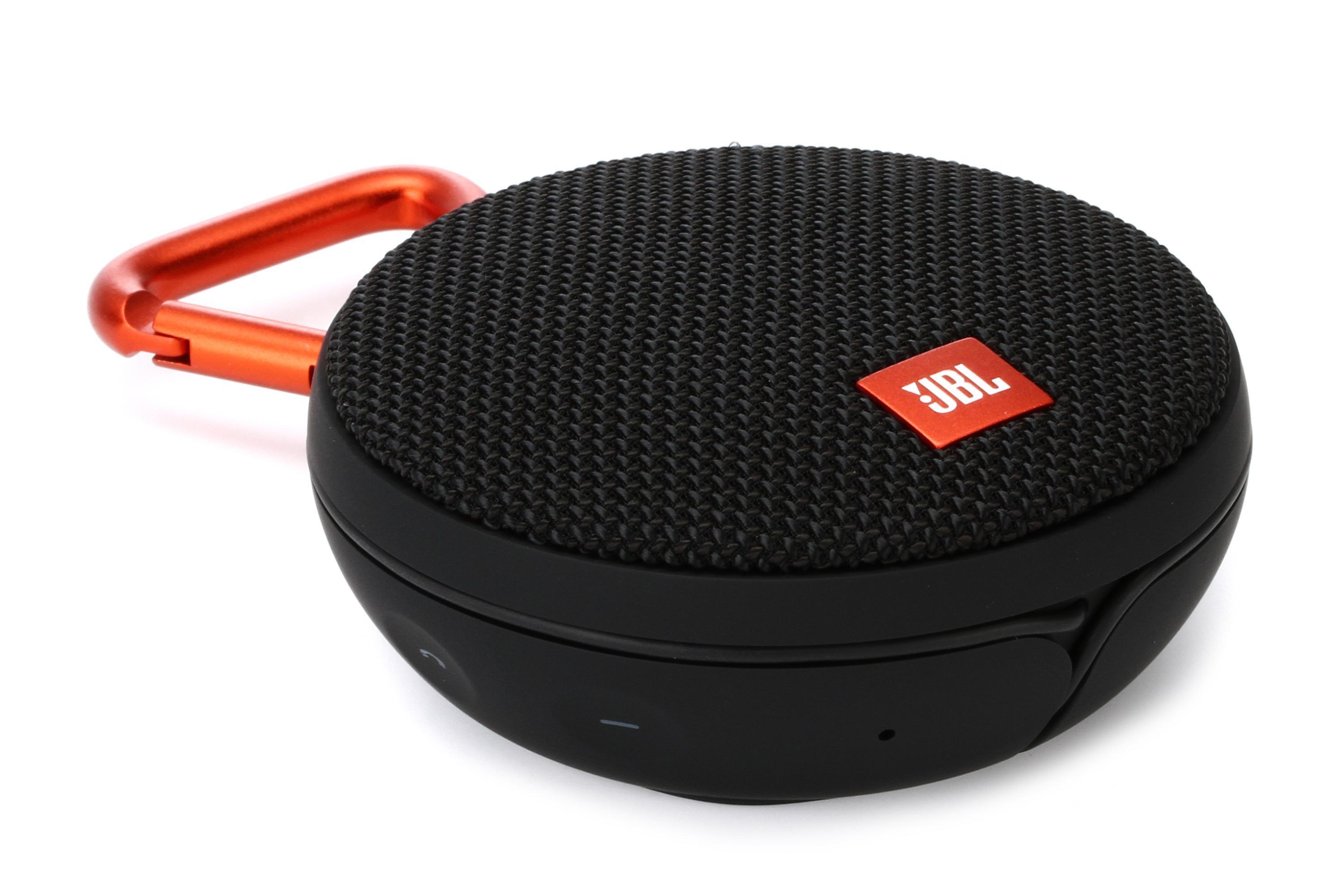 JBL Clip 3, Portable Wireless Speaker with Bluetooth - Waterproof Speaker  (IPX7) - 10h of Continuous Music, Wireless
