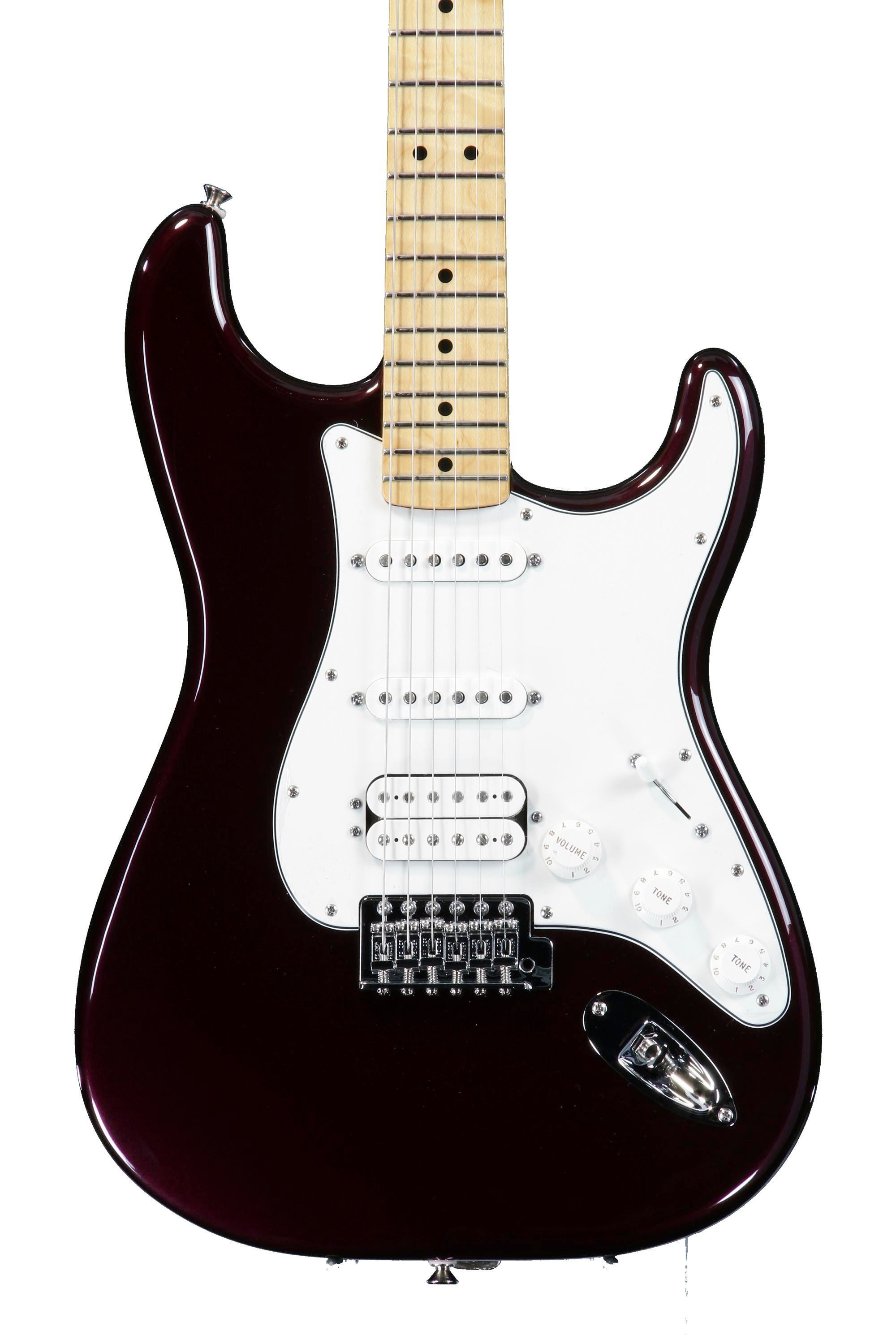 Fender Standard Strat HSS - Midnight Wine, Maple | Sweetwater