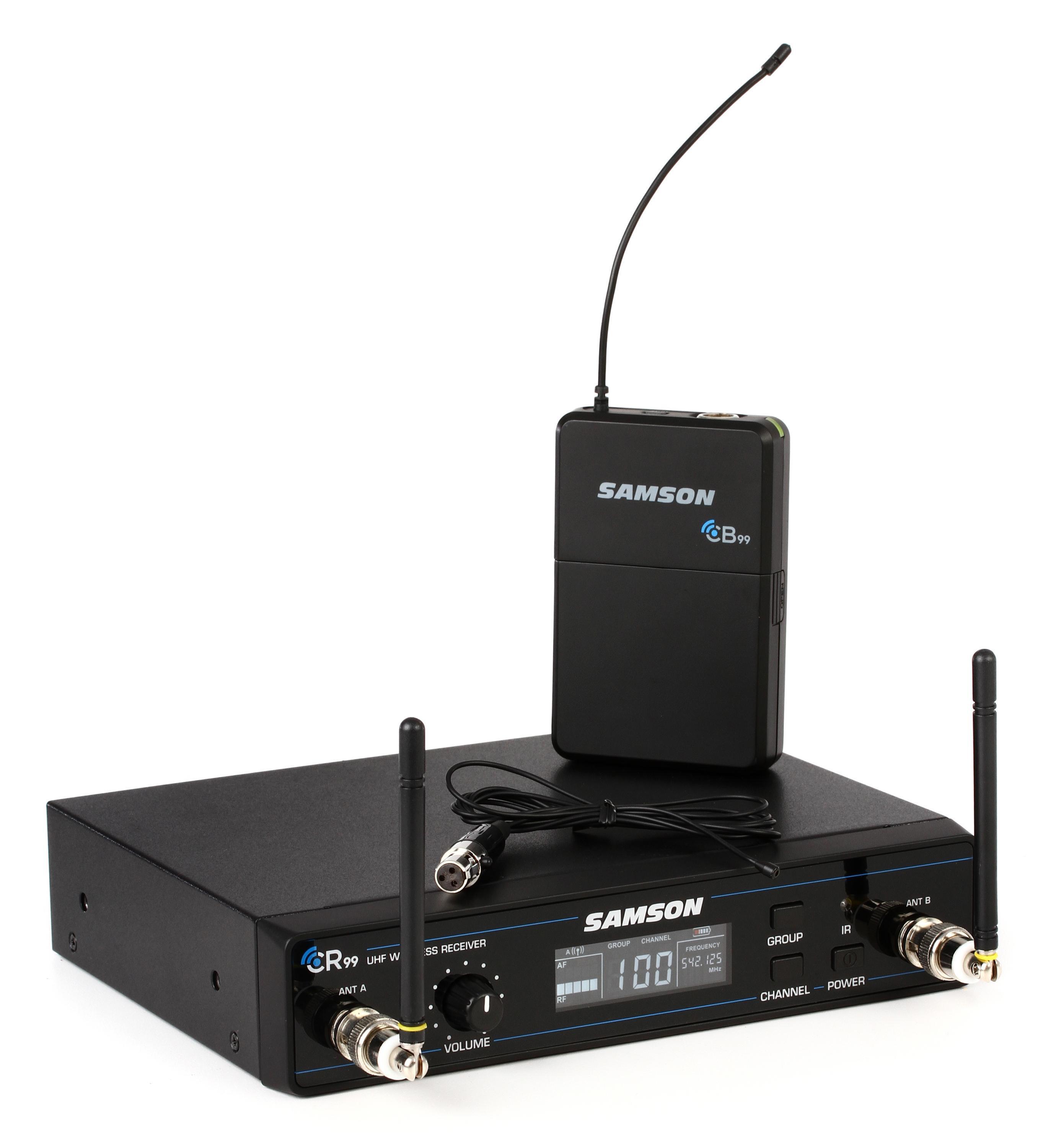 Samson Concert 99 Presentation Wireless System with LM10 Lavalier