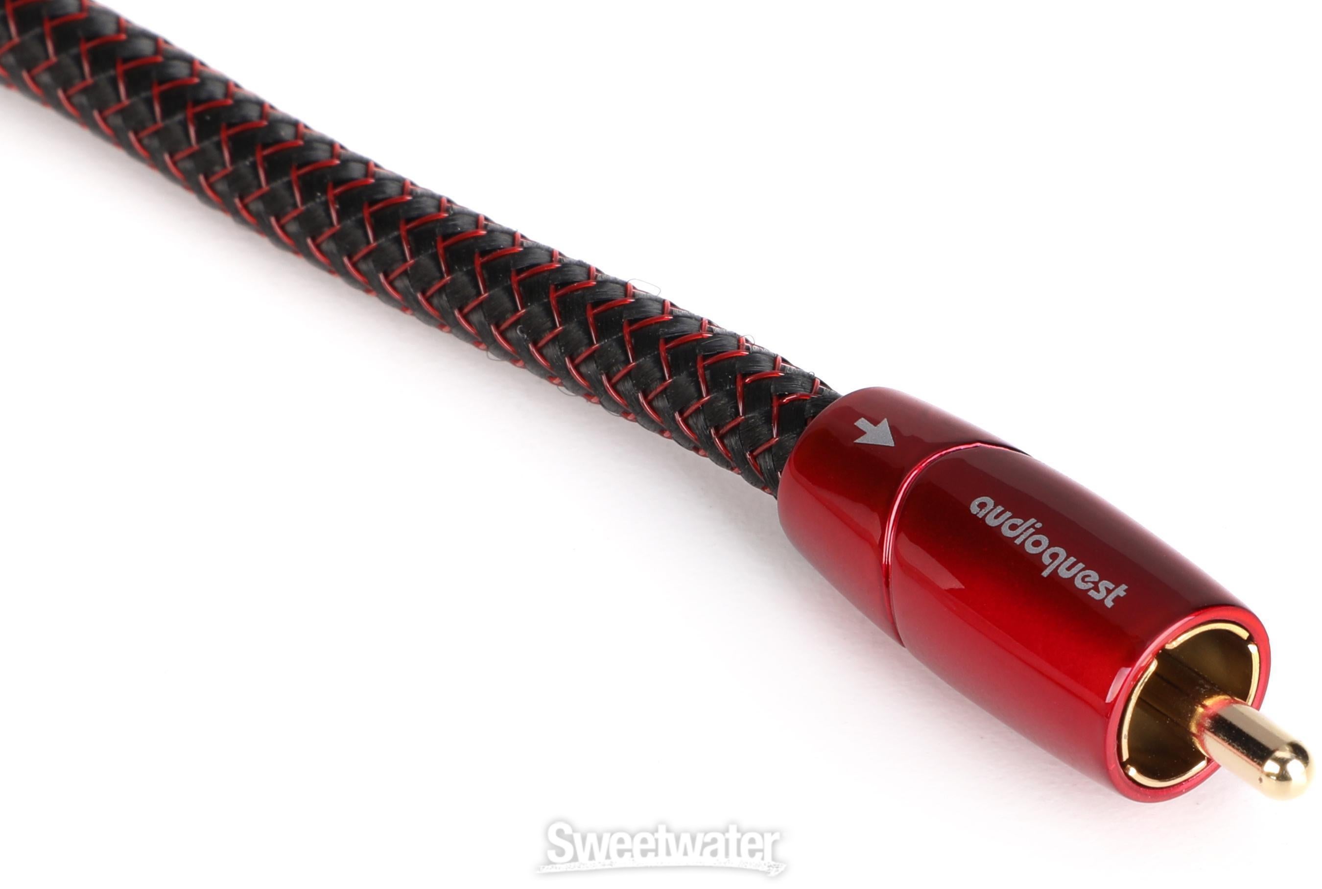 audio quest RED  RCAケーブル1.5m audioquest - RED RIVER/1.5m（REDRIVER/1.5M/RCA）（RCA・ペア