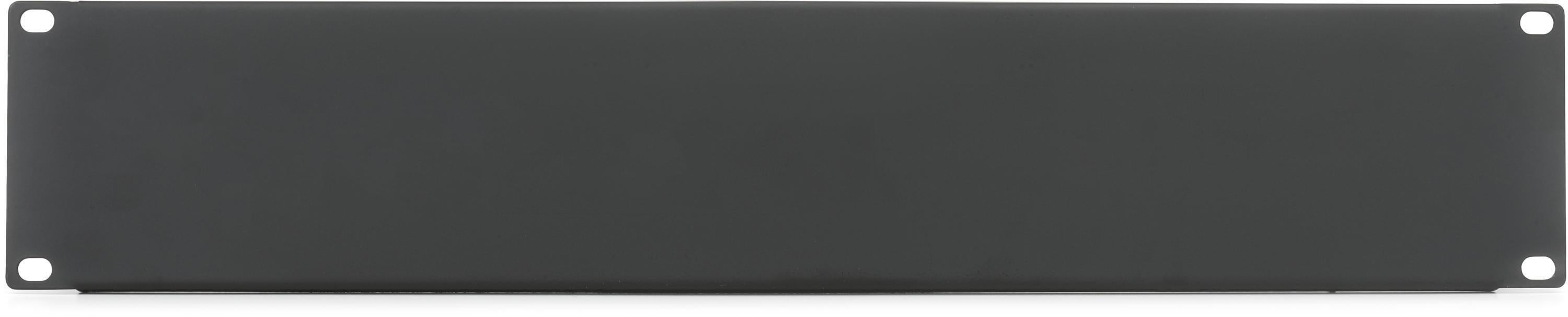 Photo of Gator GRW-PNLSTFG2 Flanged Steel Rack Panel - 2U