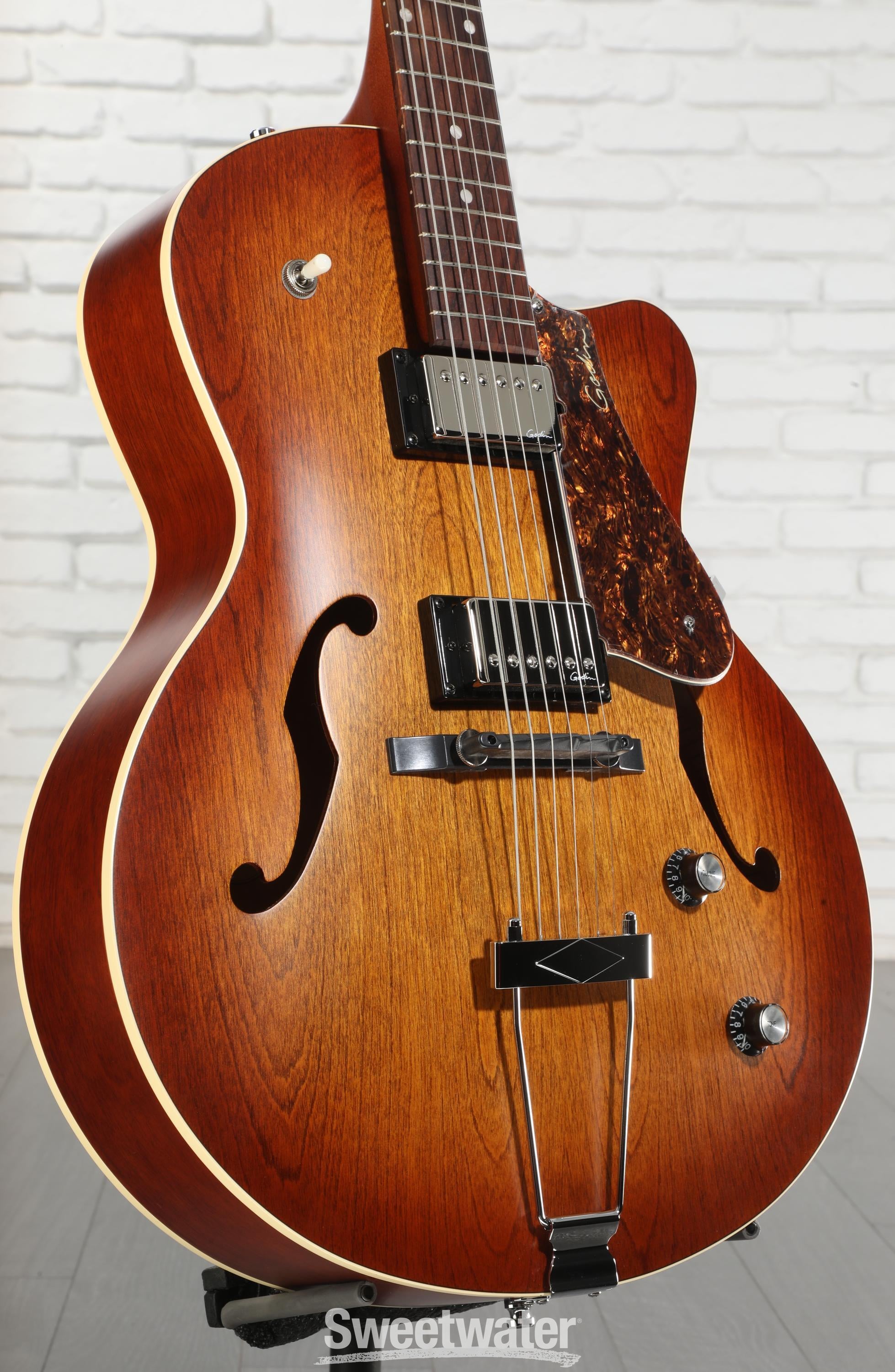 Godin 5th Avenue CW Kingpin II HB Hollowbody Electric Guitar