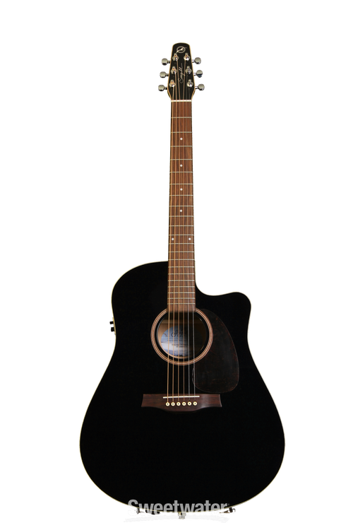Seagull Guitars Entourage Cutaway Acoustic/Electric - Black