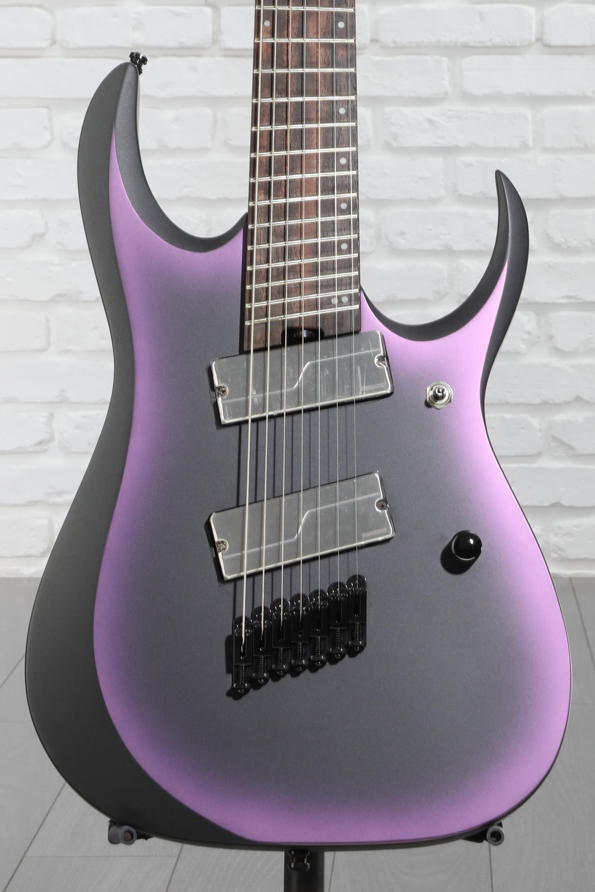 Ibanez Axion Label RGD71ALMS - Black Aurora Burst Matte | Sweetwater
