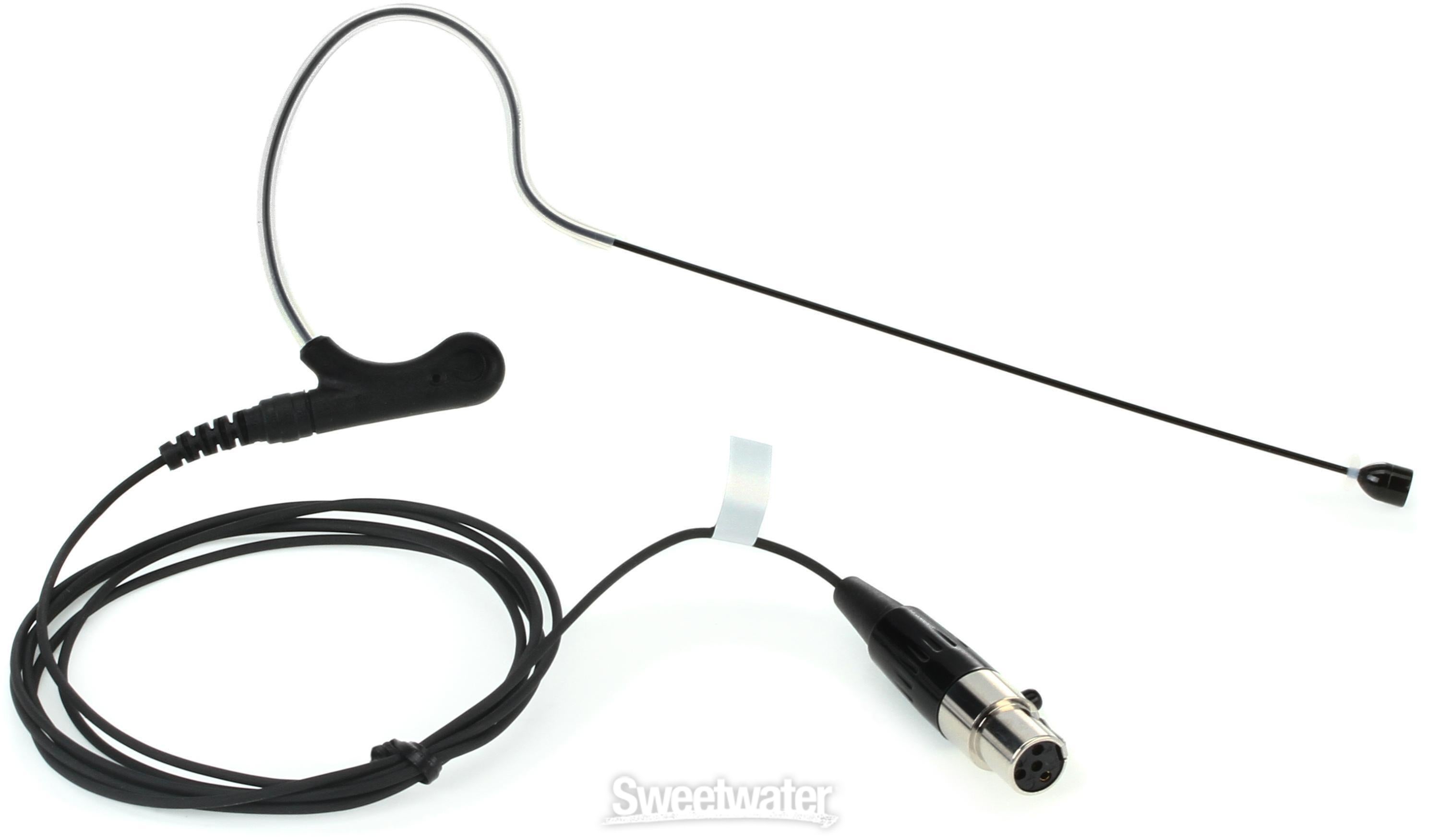 LIZ Pro Headworn Microphone for Shure Wireless Black Sweetwater