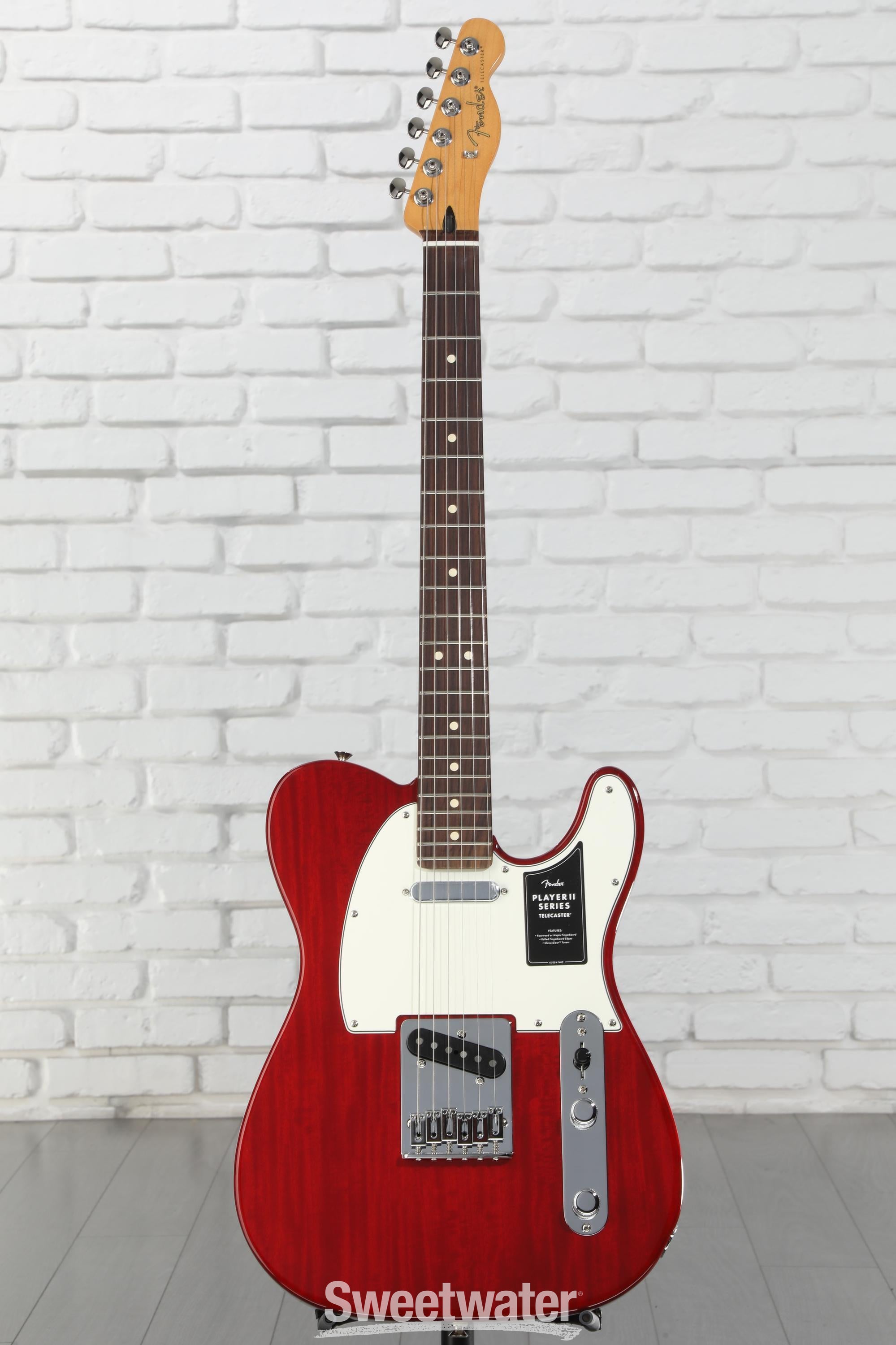 Fender Player II Telecaster Electric Guitar - Transparent