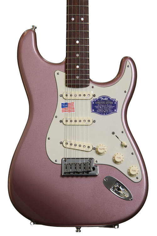Fender American Deluxe Stratocaster - Burgundy Mist Metallic