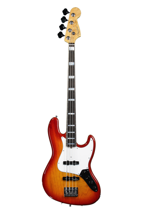 Fender Custom Shop Custom Classic Jazz Bass IV Special - Aged Cherry  Sunburst